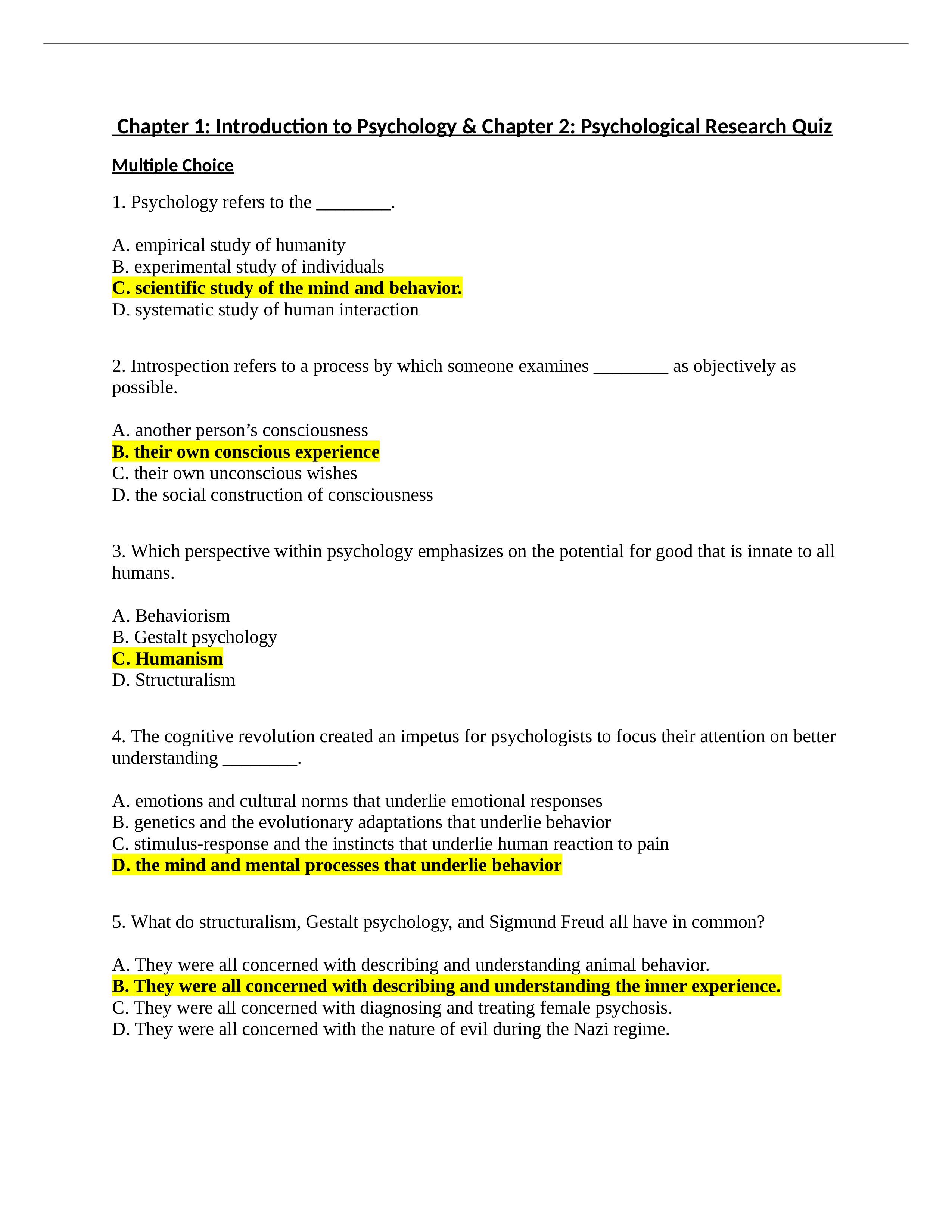 Psychology 2301 Chapter 1 & 2 Quiz.docx_dn57vp435eu_page1