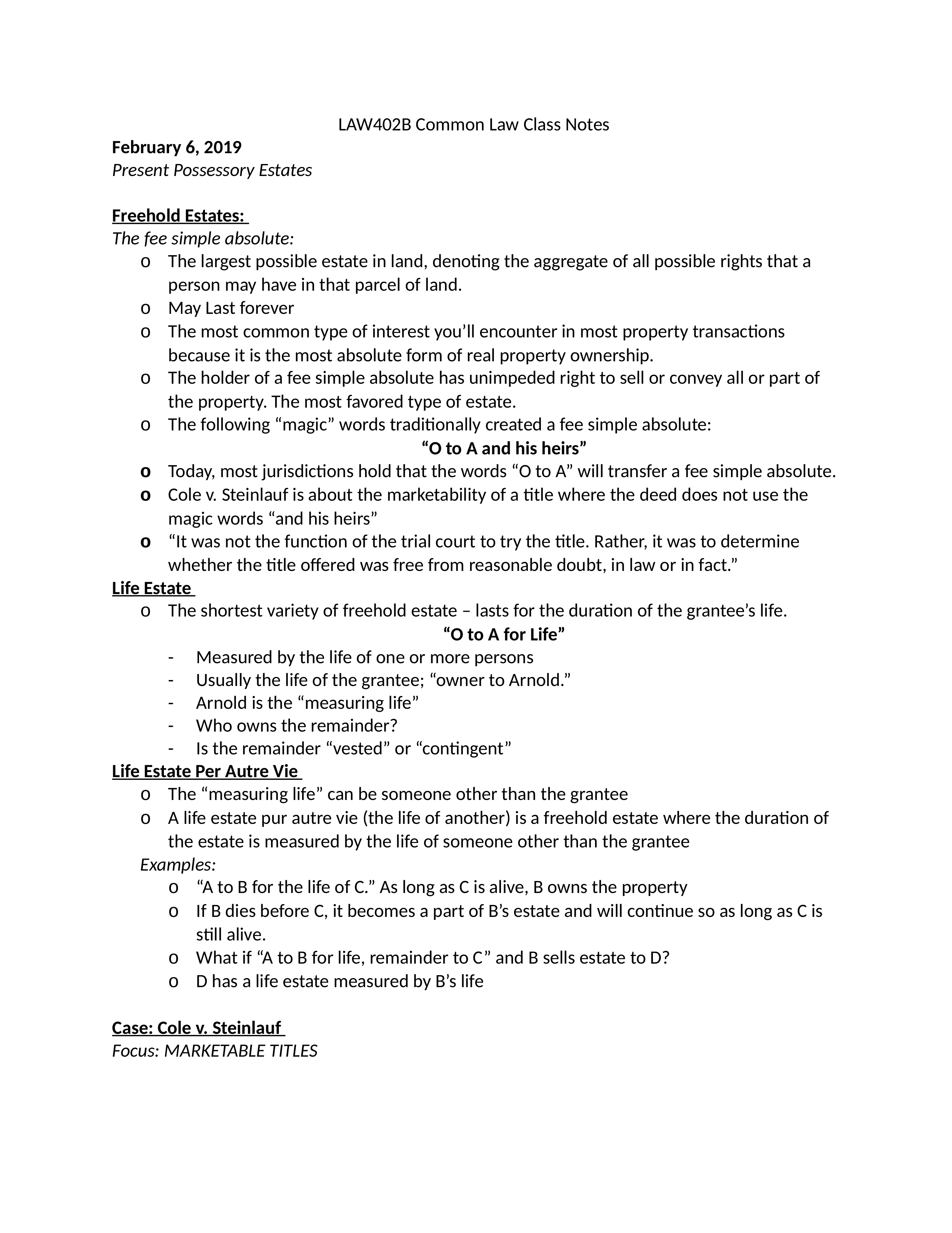 LAW402 Common Law Class Notes .docx_dnlpf0xo416_page1