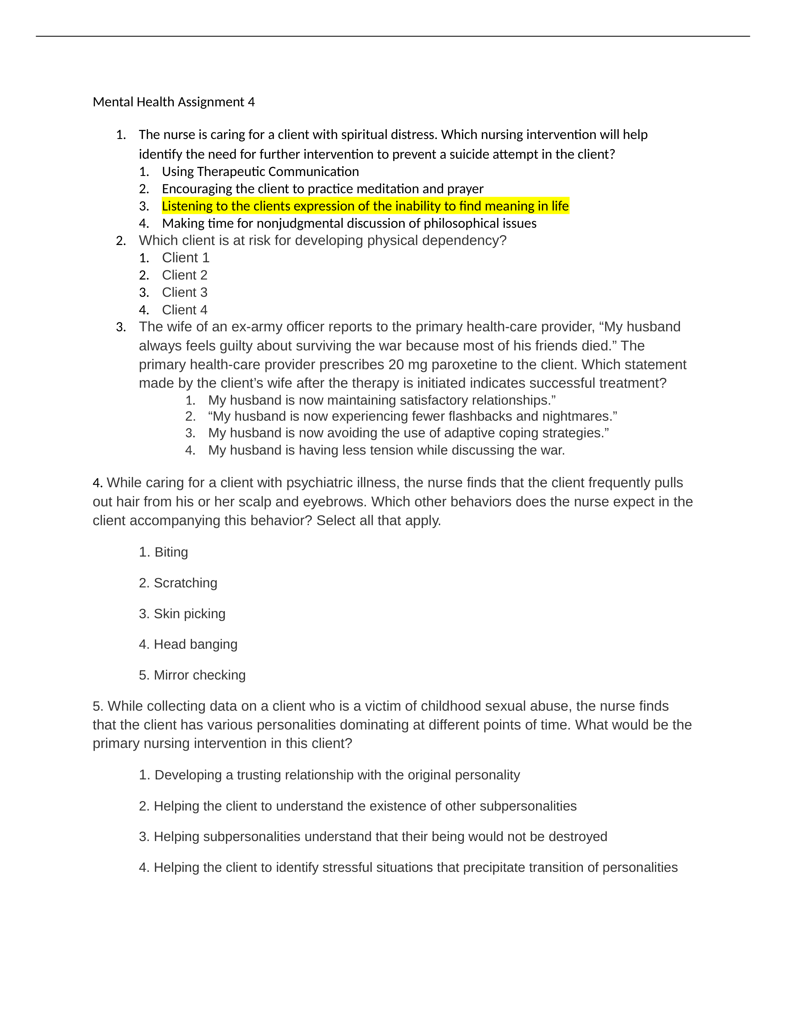 Mental Health Davis Assignment 4_dnntghudfps_page1