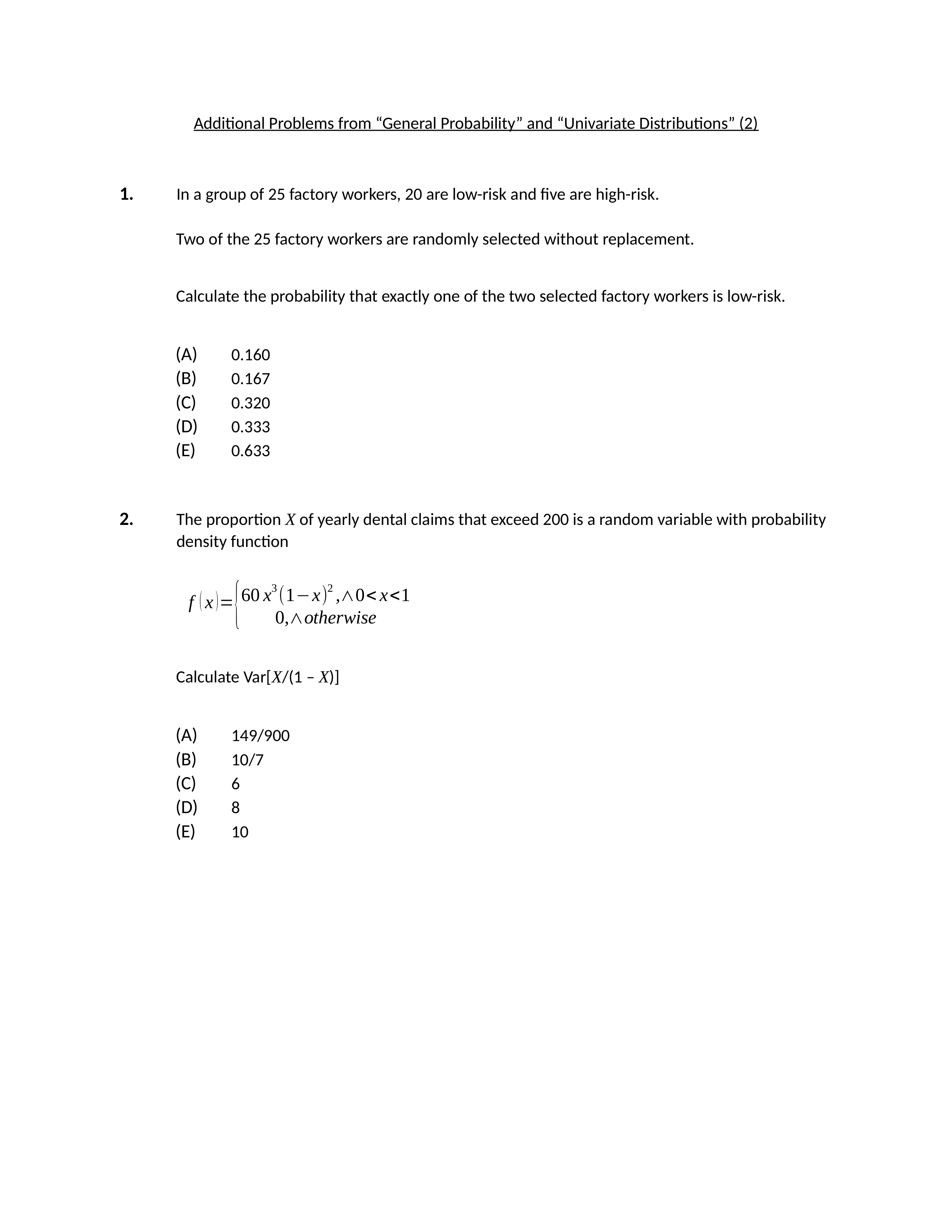 Additional Problems from General Probability and Univariate Distributions (2).docx_dnsute0c5u4_page1