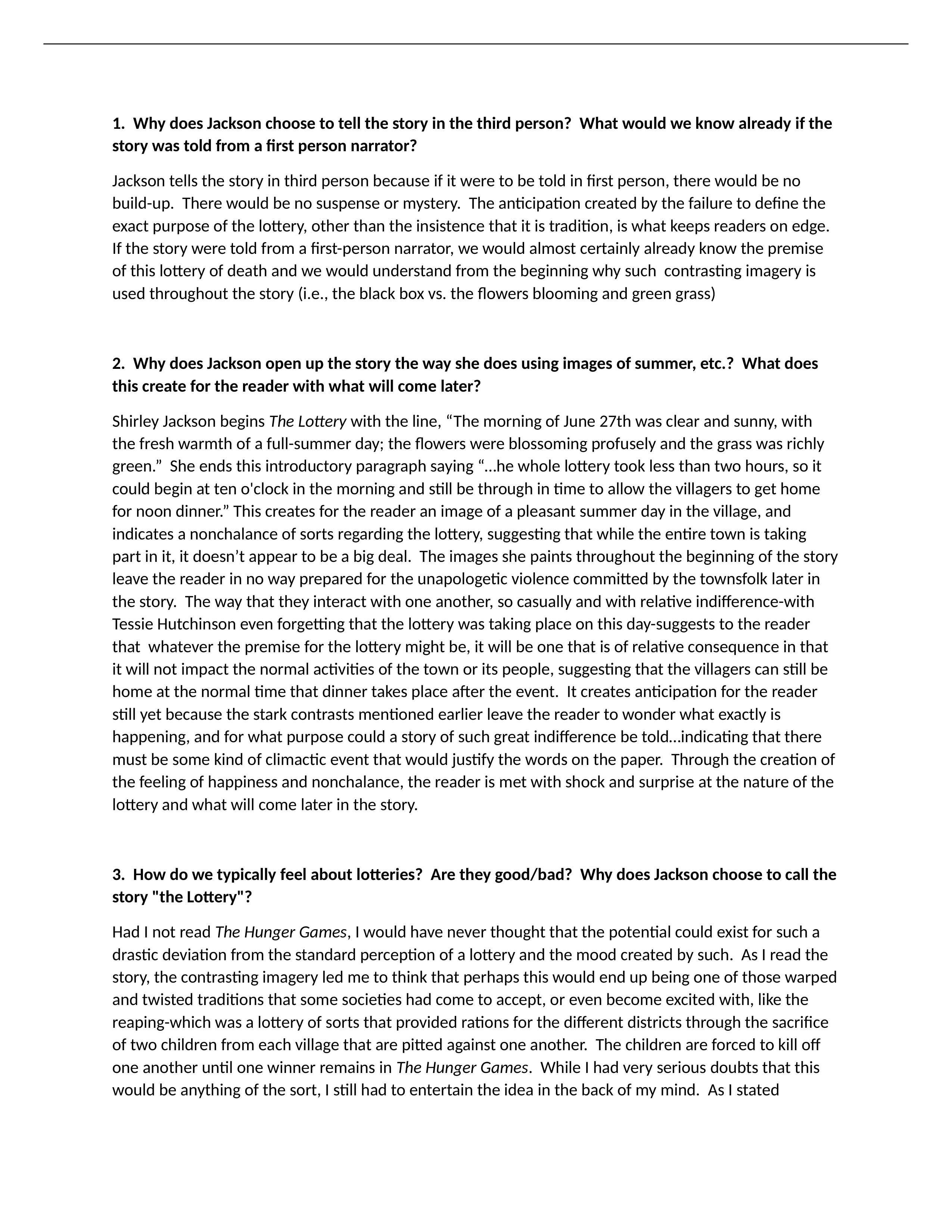 English 102 Assignment 2 Week 1 THE LOTTERY BY SHIRLEY JACKSON.docx_dntayzqkfxf_page1