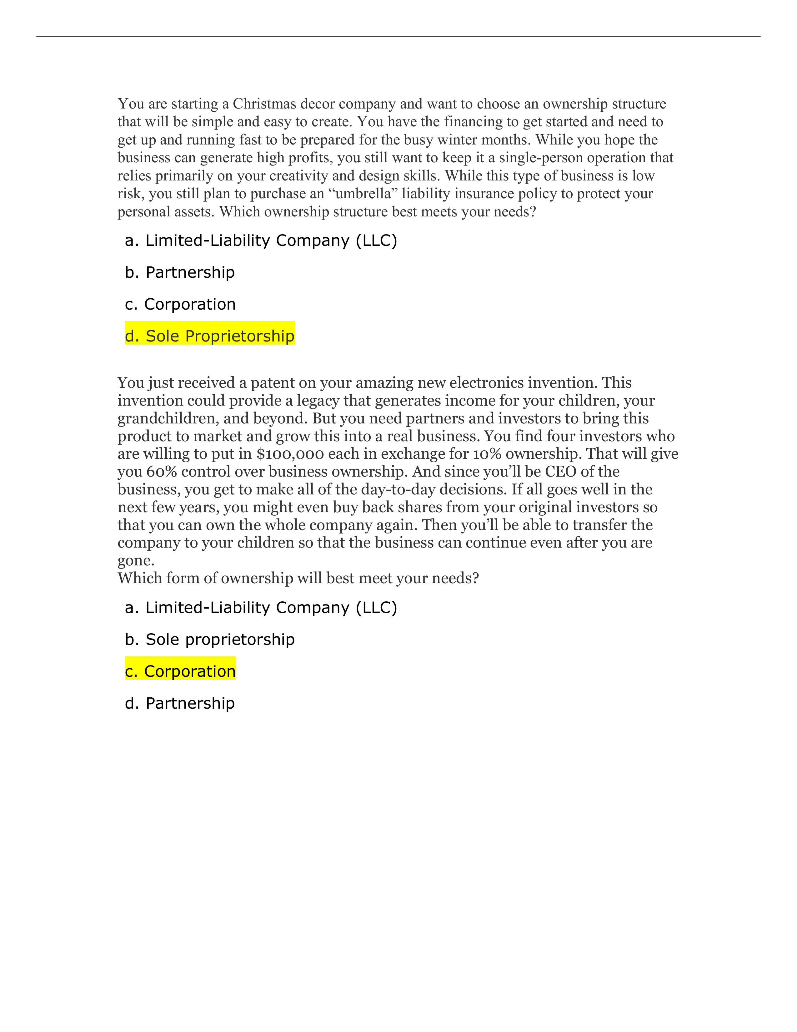 Busi1305 CH Lesson 4- Assignment- Lesson 4- Choosing a.pdf_dnxhp84wyjk_page1