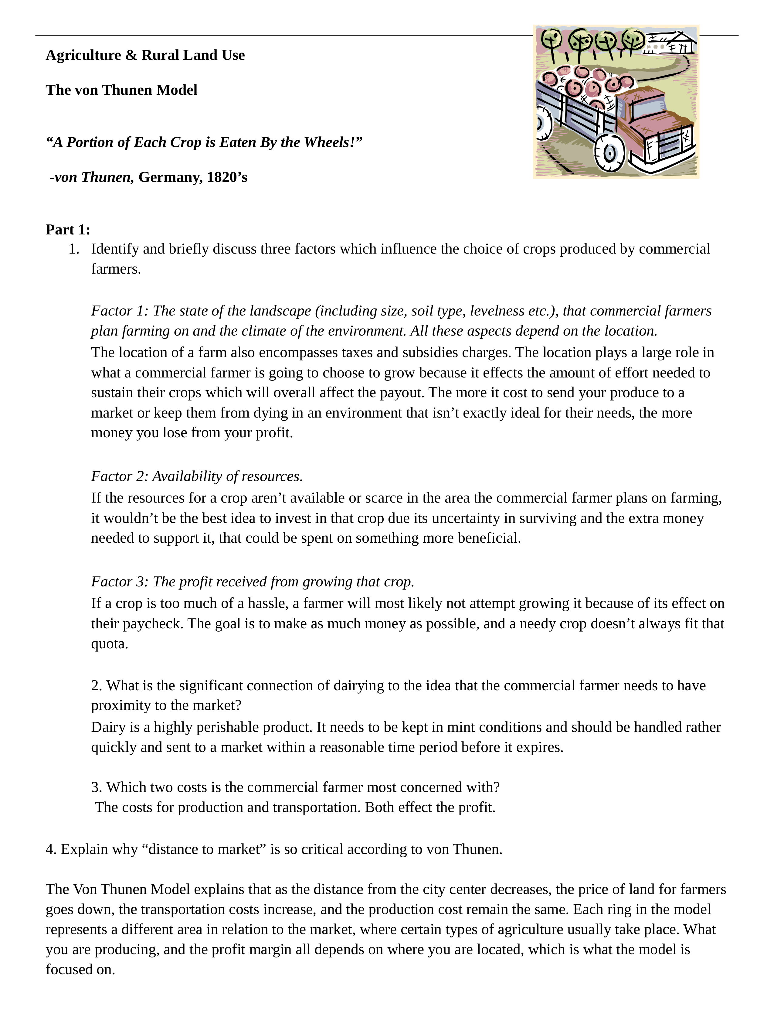 Agriculture VonThunen Model Reading and Questions Activity.docx_dnyt2yf2nyp_page1