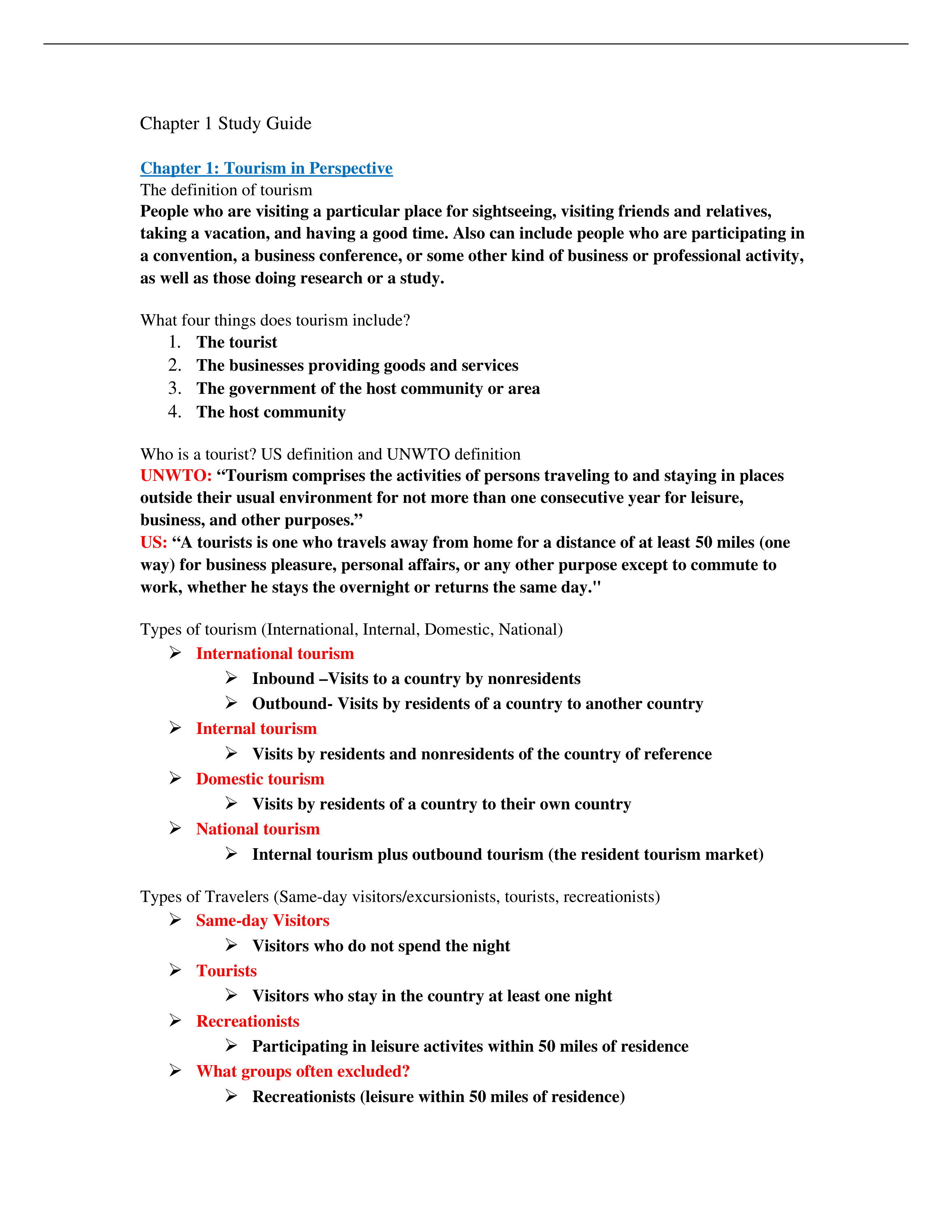 Chapter 1: Tourism in Perspective Study Guide_doe98t5r2o9_page1