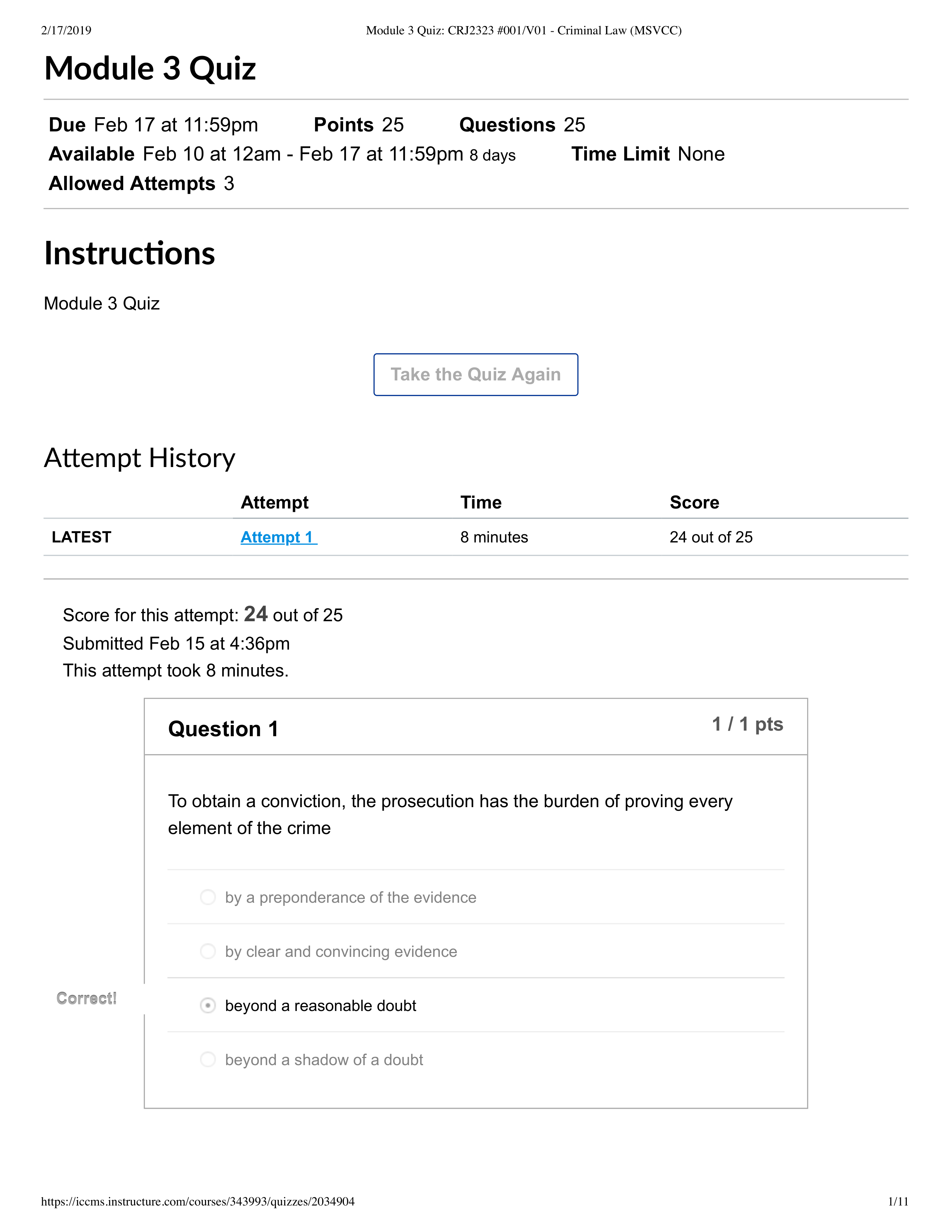 Module 3 Quiz- CRJ2323 #001-V01 - Criminal Law (MSVCC).pdf_dorpqbubws6_page1