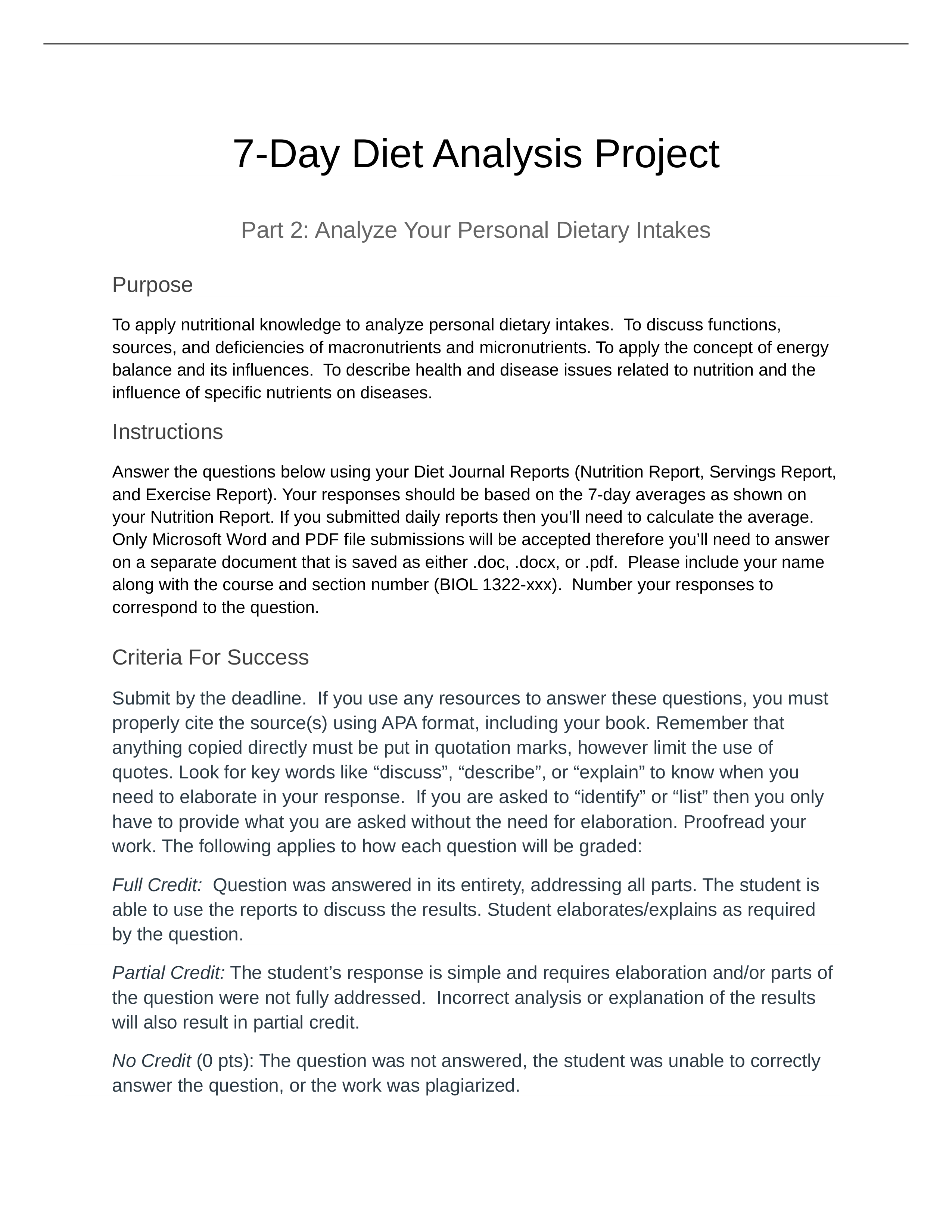 Diet Analysis Project Part 2 .docx_dowuankrlg2_page1