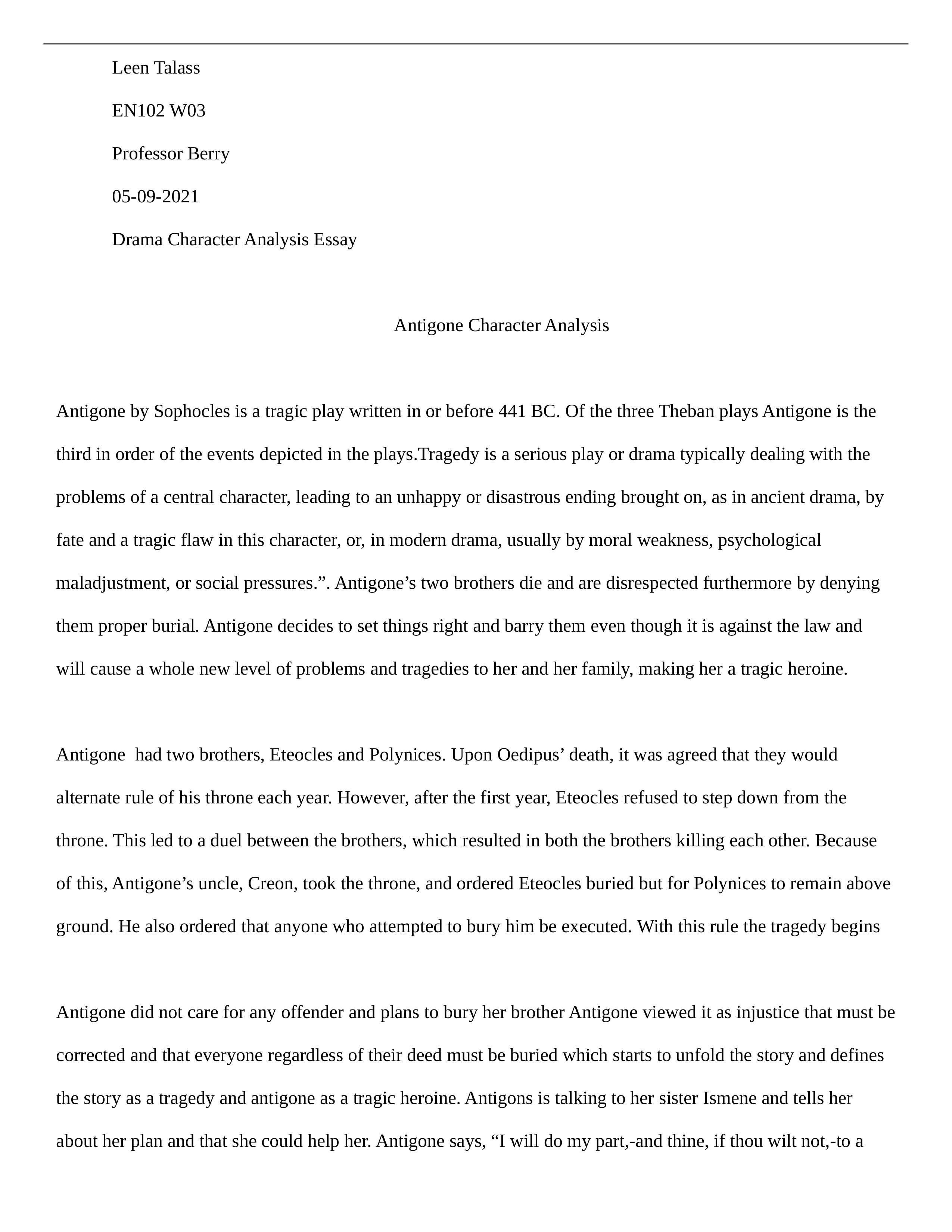 Antigone Character Analysis Essay (1).docx_dowxtfslvw8_page1