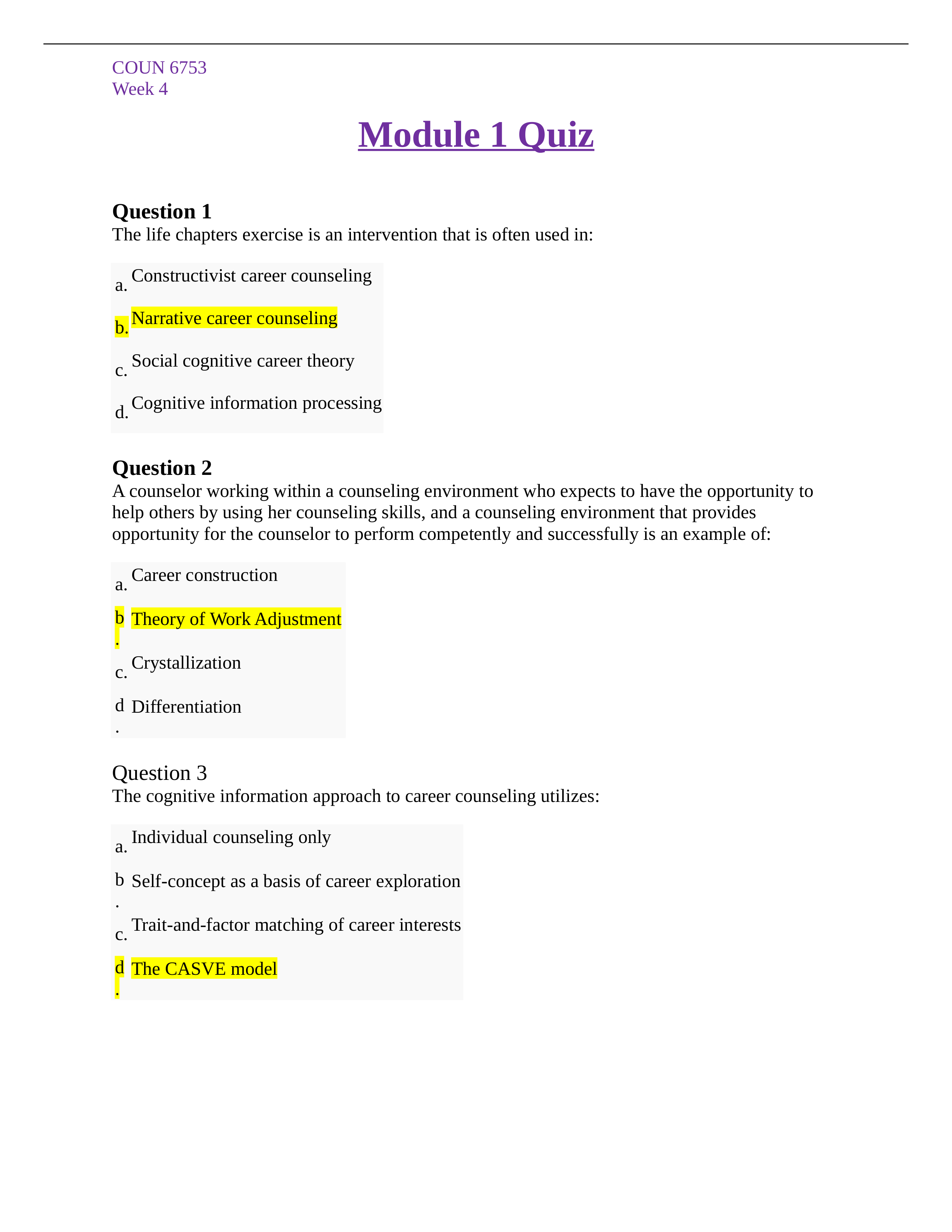 COUN 6753- Week 4 Module 1 Quiz.docx_doxpoefv318_page1