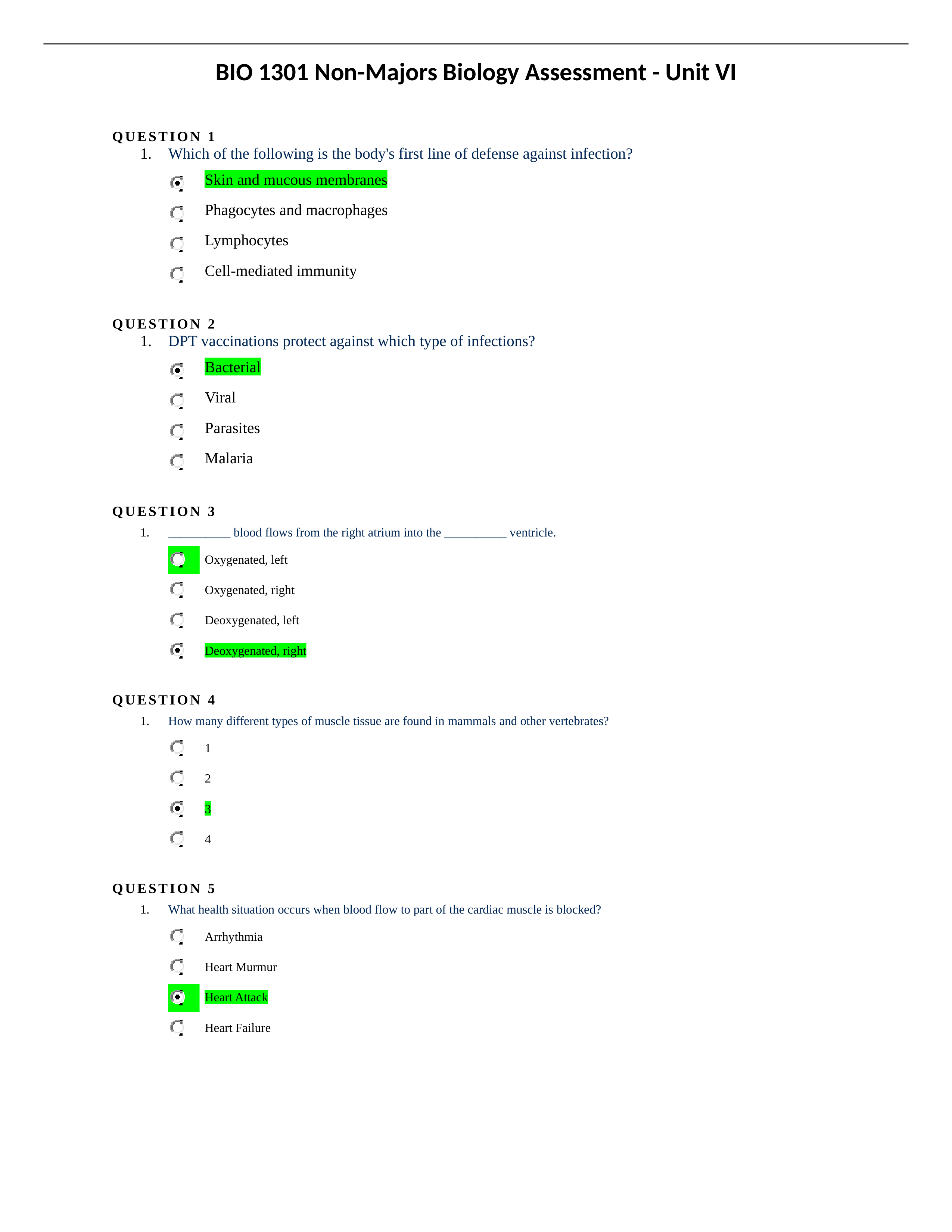 BIO 1301 Non-Majors Biology - Unit VI Assessment.docx_dpaoa8mdegz_page1