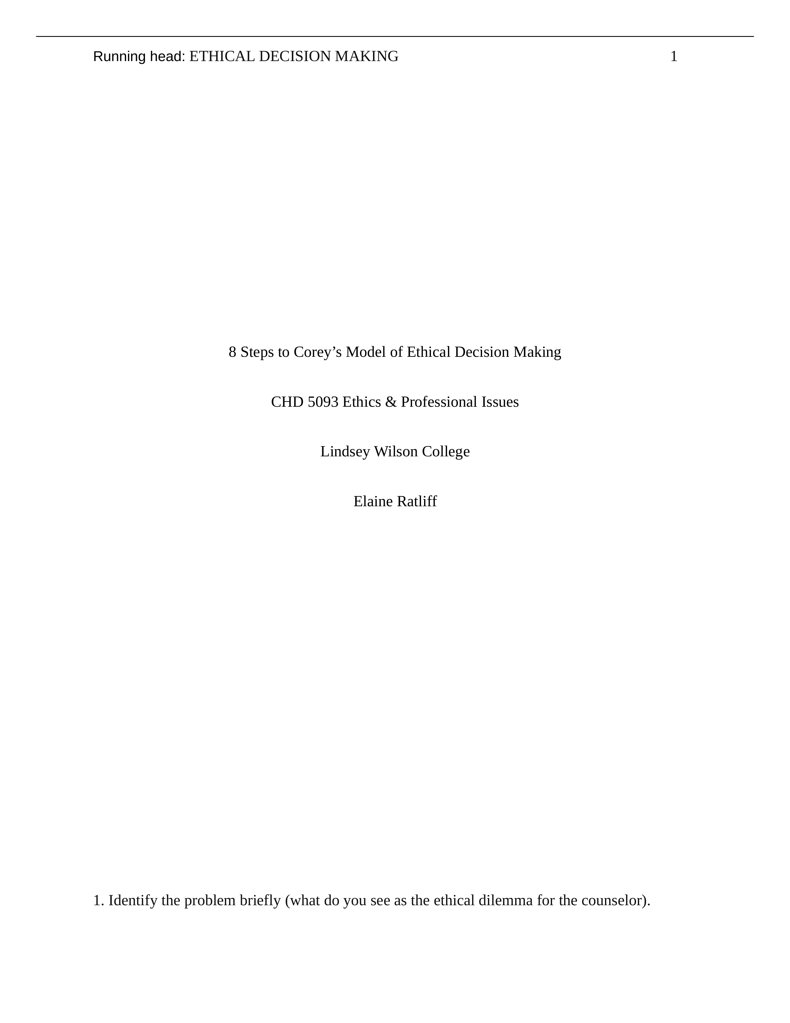 8 Steps to Corey's Model of Ethical Decision Making_dpmepg59nu2_page1