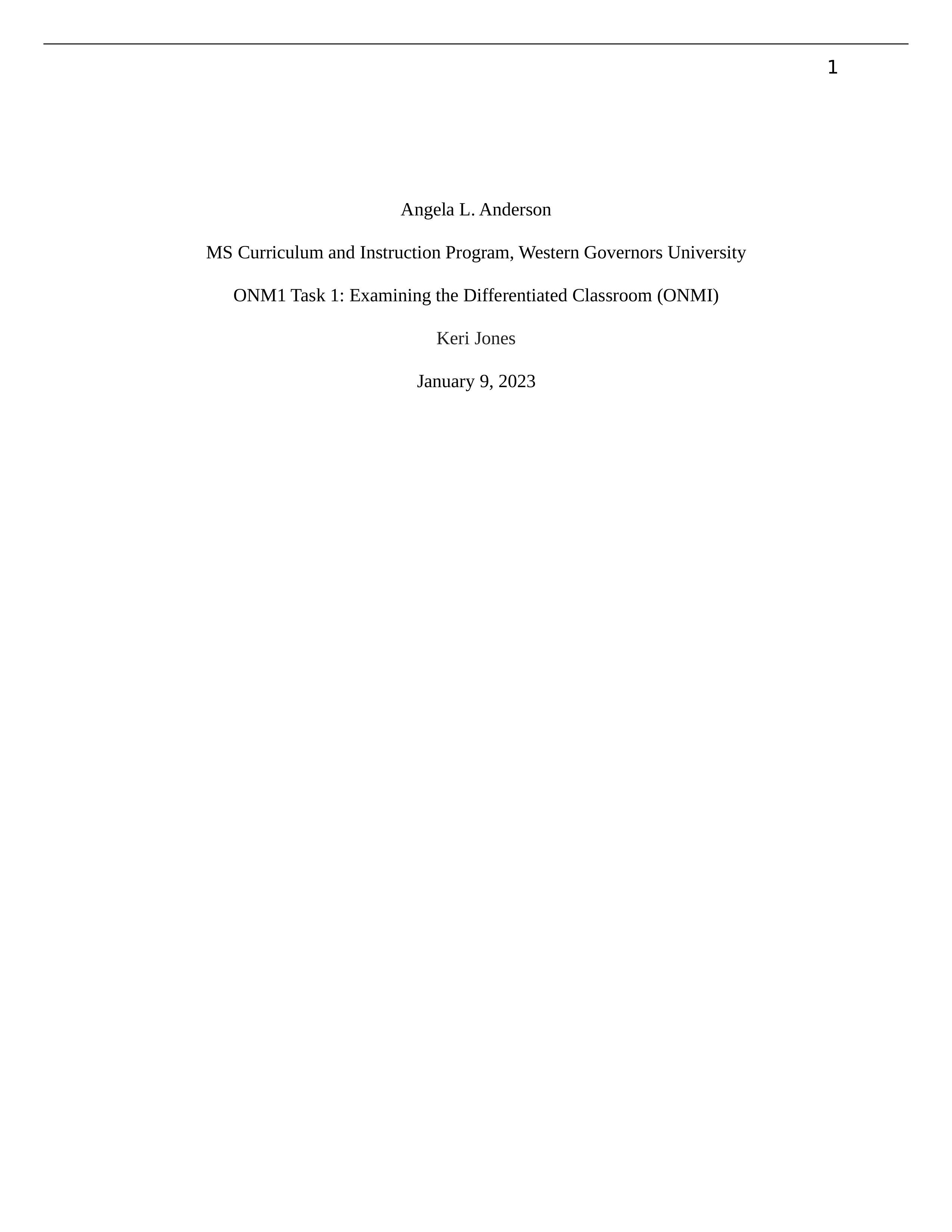 ONM1 TASK 1 - EXAMINING THE DIFFERENTIATED CLASSROOM.docx_dq3q89m3ud5_page1