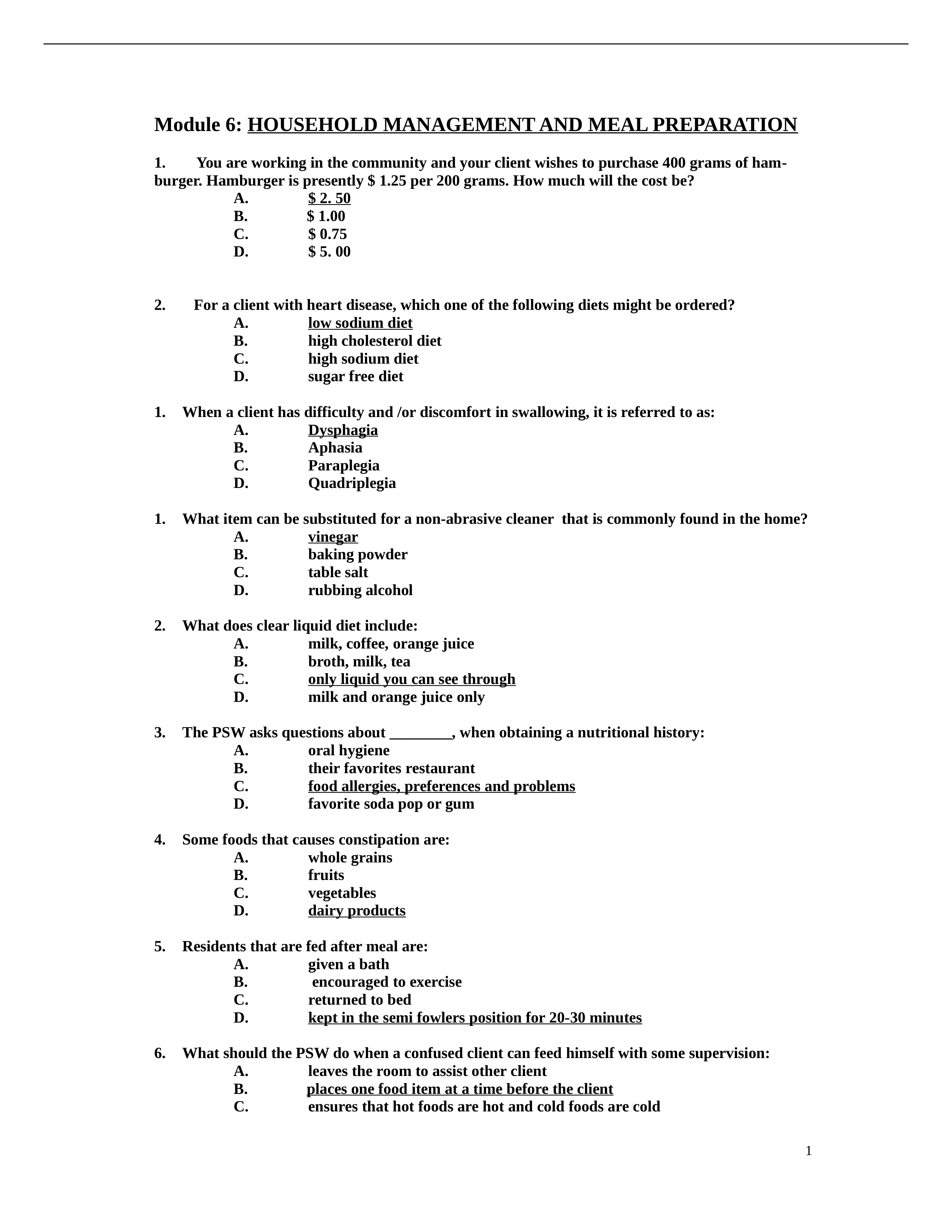 CACC Module 6 Household Management _ Meal Prep Answers.docx_dqd5gr4cg1i_page1