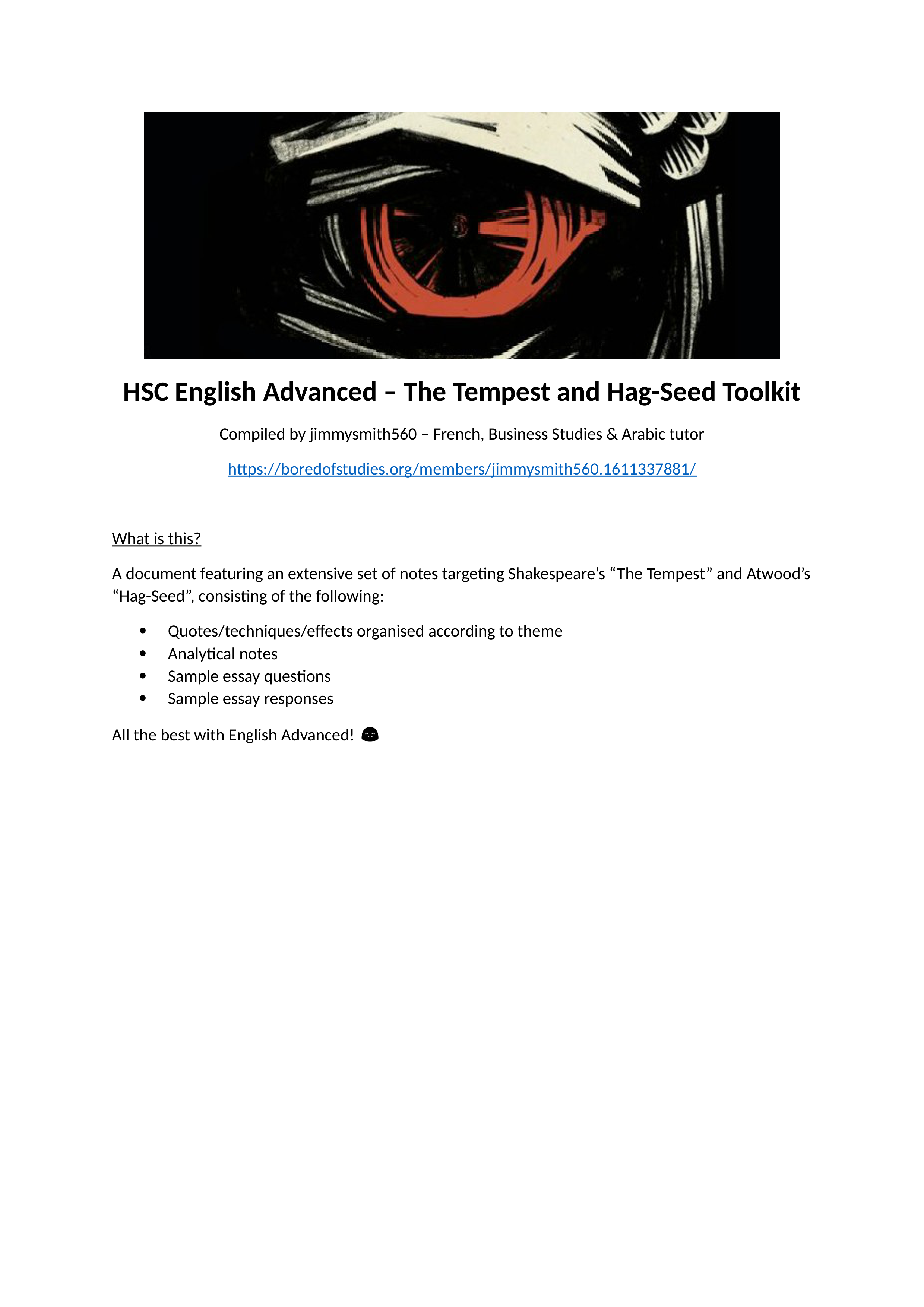 HSC English Advanced - Tempest and Hag-Seed Notes.docx_dqeriyivhm1_page1