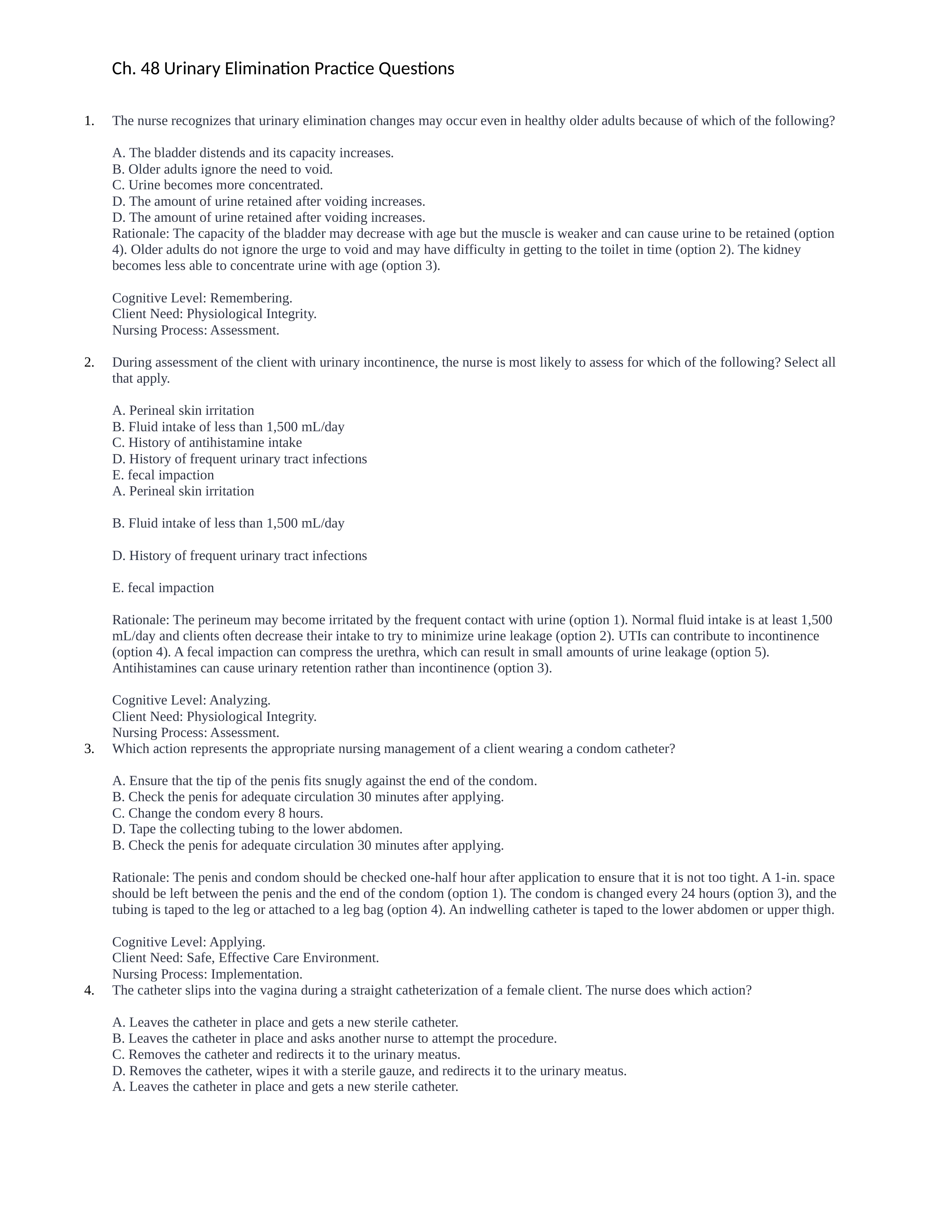 Ch.48 Urinary Elimination Practice Questions.docx_dqx8gpzjp78_page1