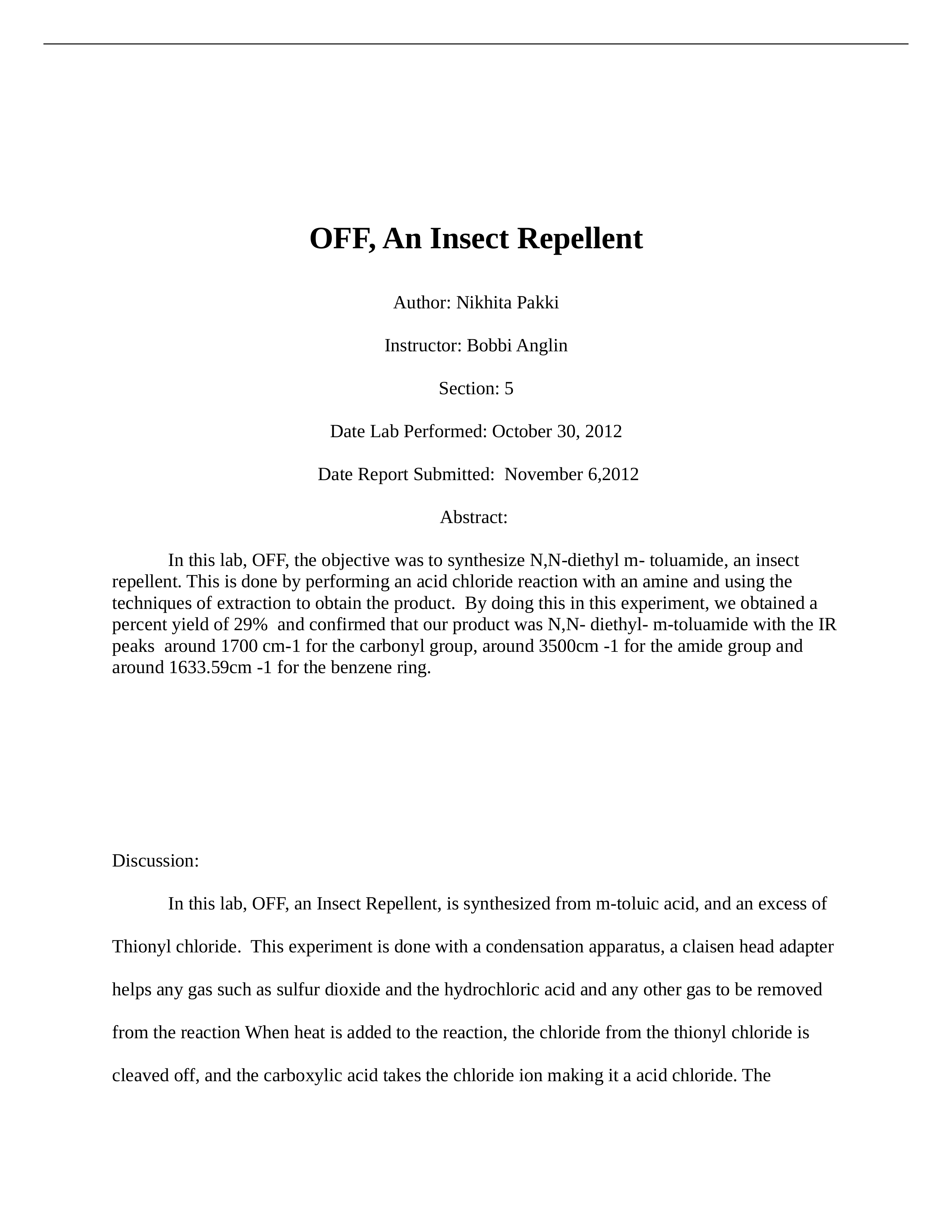 OFF, an Insect Repellent Lab report_dqzis9xgmsf_page1