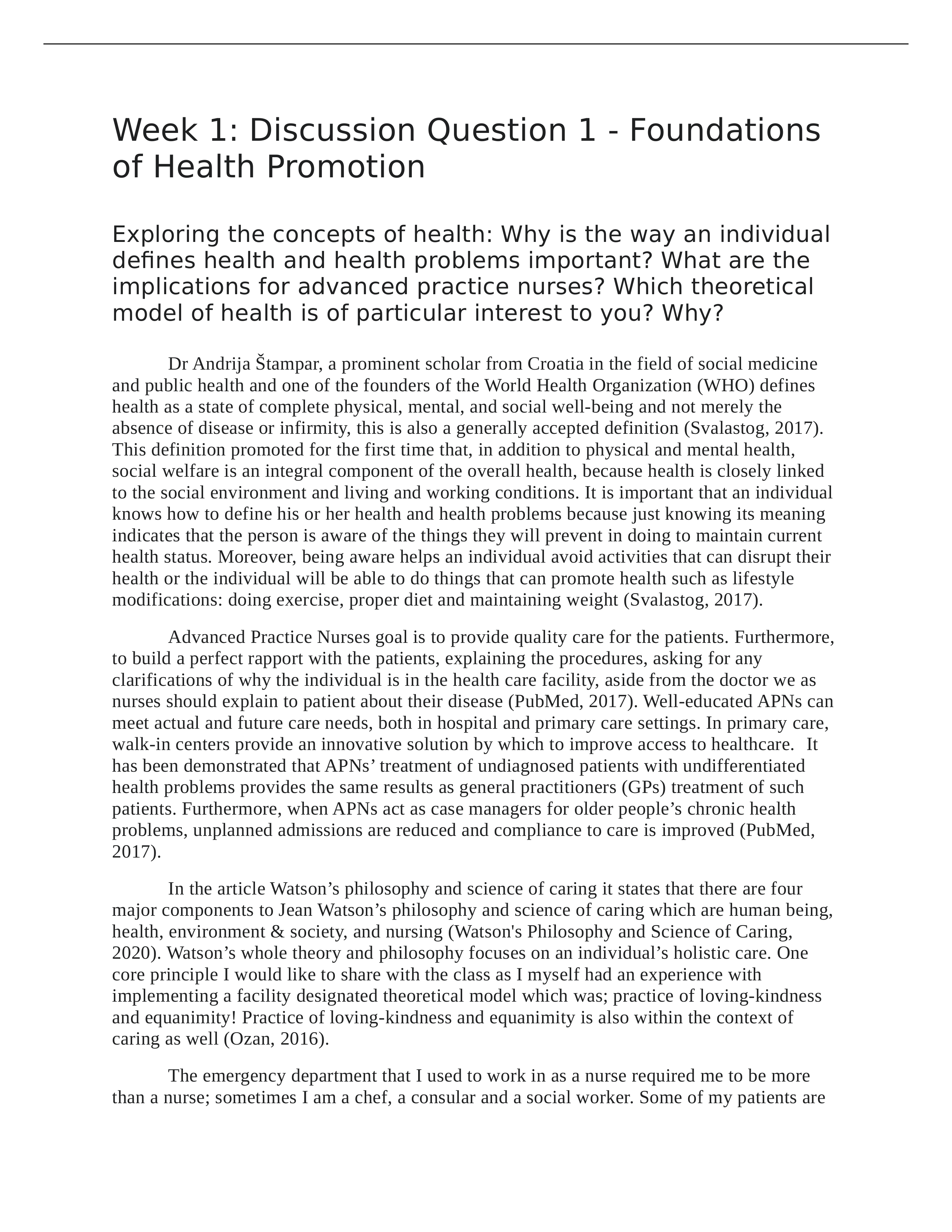 Week 1 Discussion Question 1 - Foundations of Health Promotion.docx_dr0vnblxd2g_page1