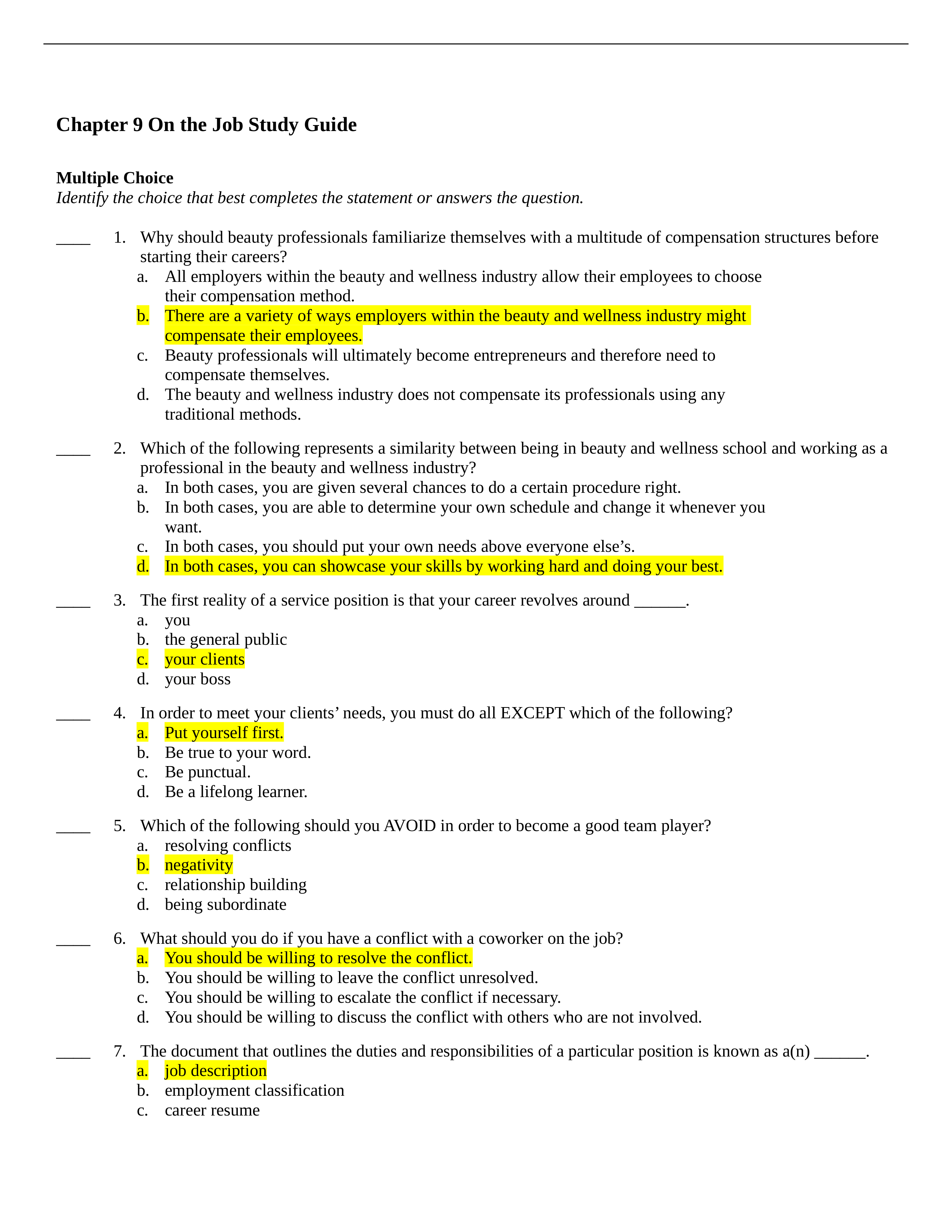 Chapter 9 On the Job Study Guide.docx_dr76pvqv1lq_page1