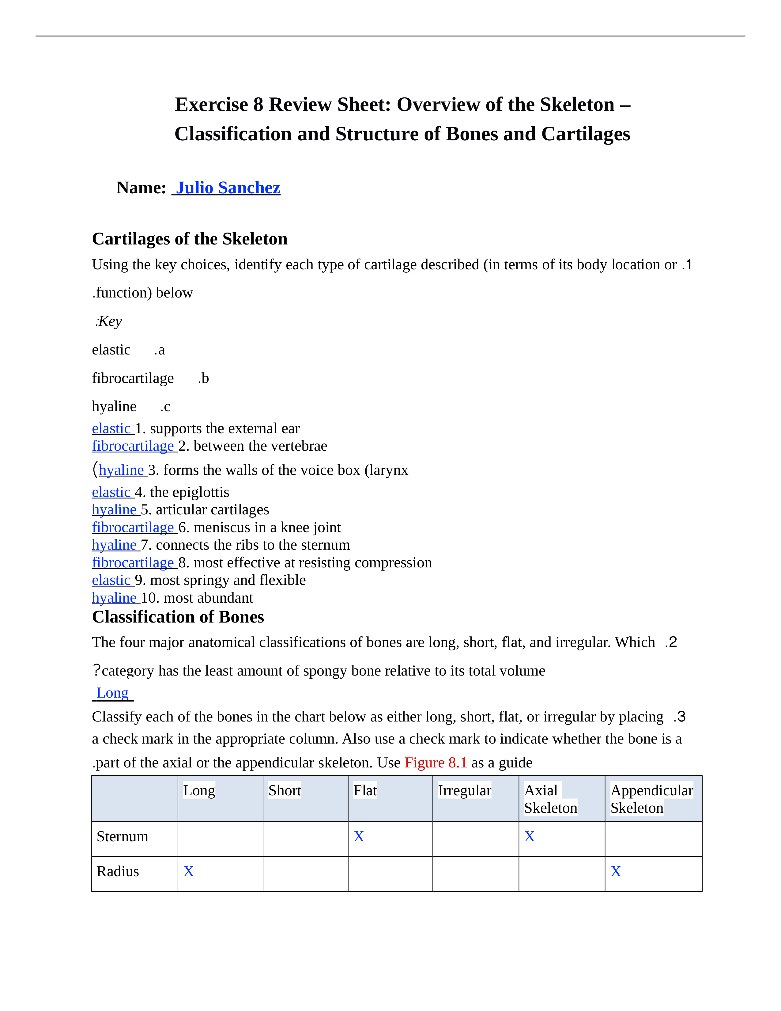 Ex08 Review sheet - Overview of the Skeleton - Classification and Structure of Bones and Cartilages._dr7n4szinb7_page1