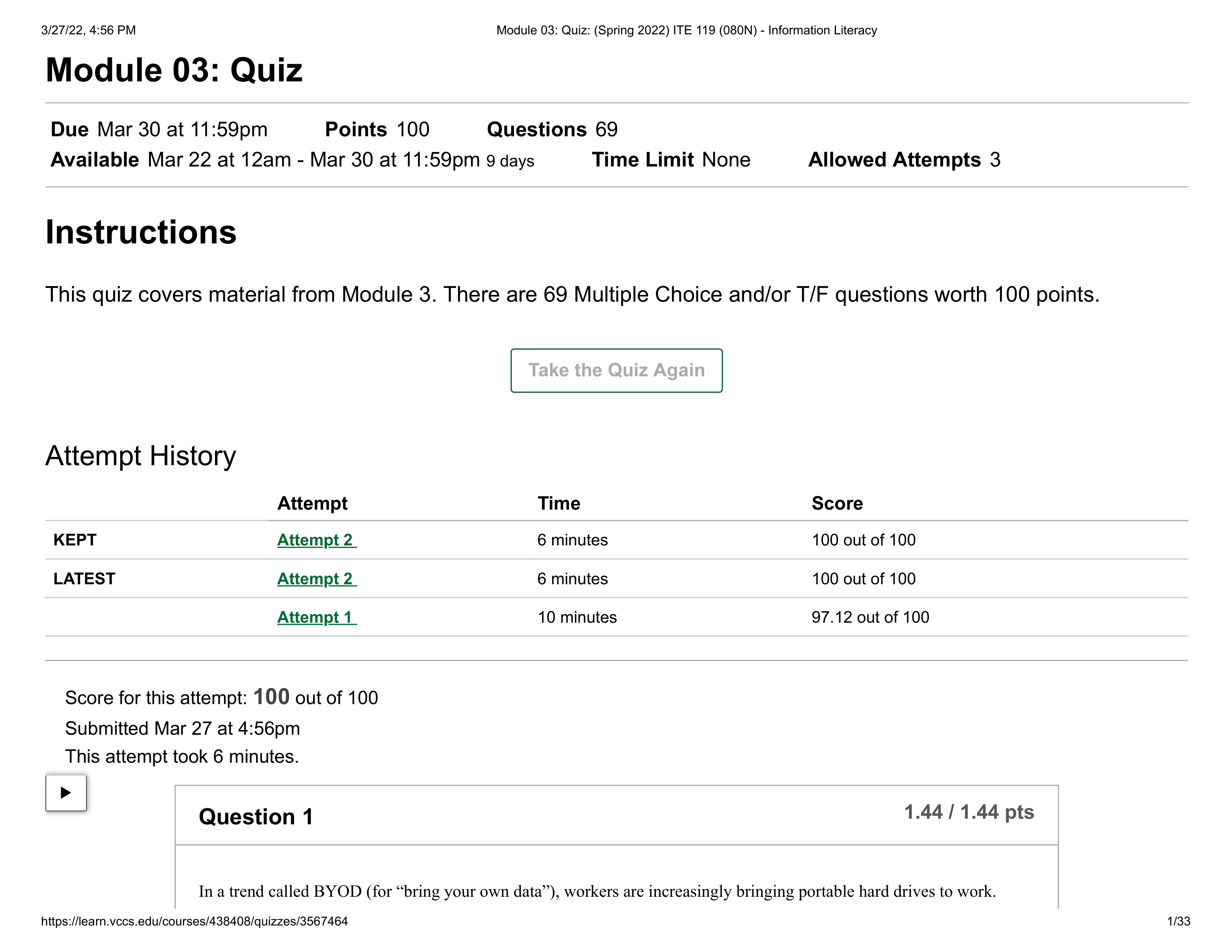 Module 03_ Quiz_ (Spring 2022) ITE 119 (080N) - Information Literacy.pdf_dr9s5a1tgum_page1