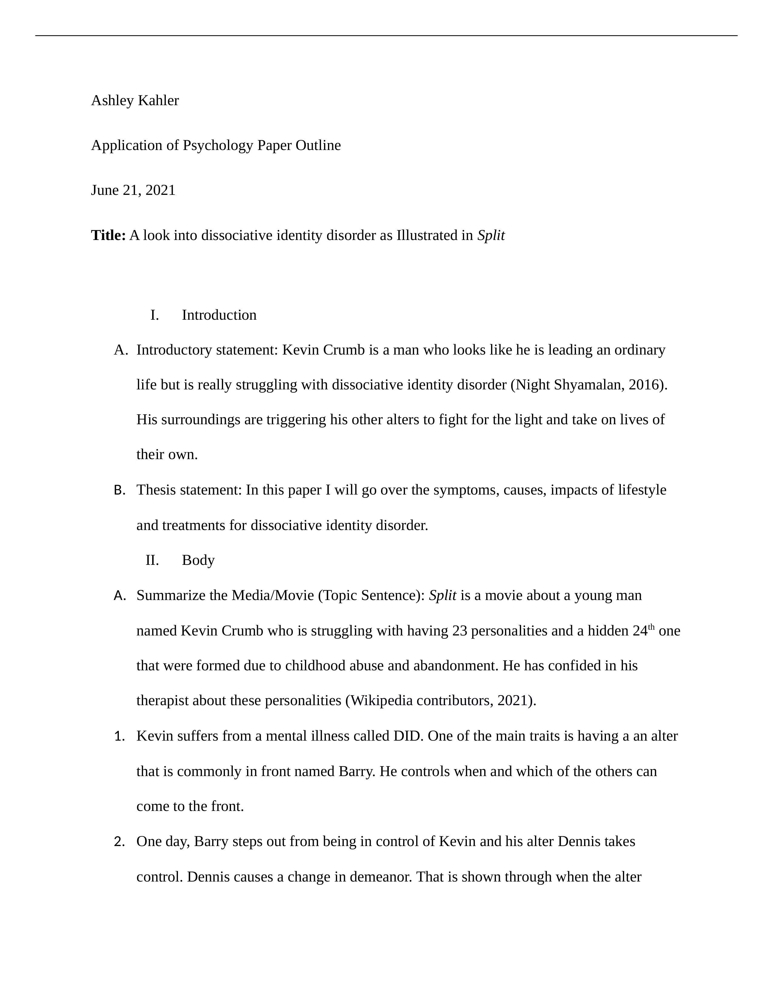 PSYC 100 - Application of Psychology Paper Outline-2.docx_drg5gek8sjl_page1