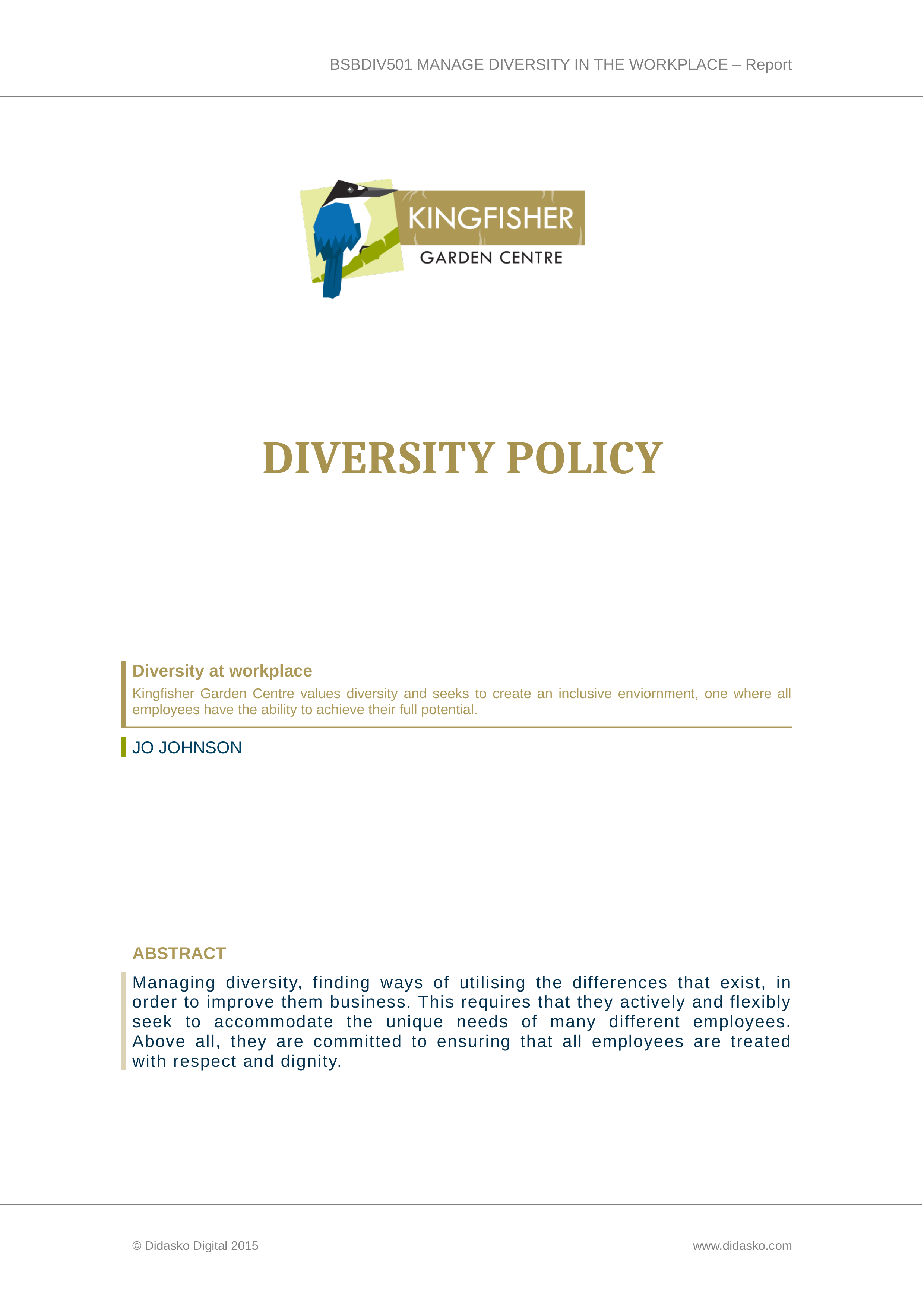 BSBDIV501 MANAGE DIVERSITYAssessment_D_Report template.docx_drl5upmk27g_page1