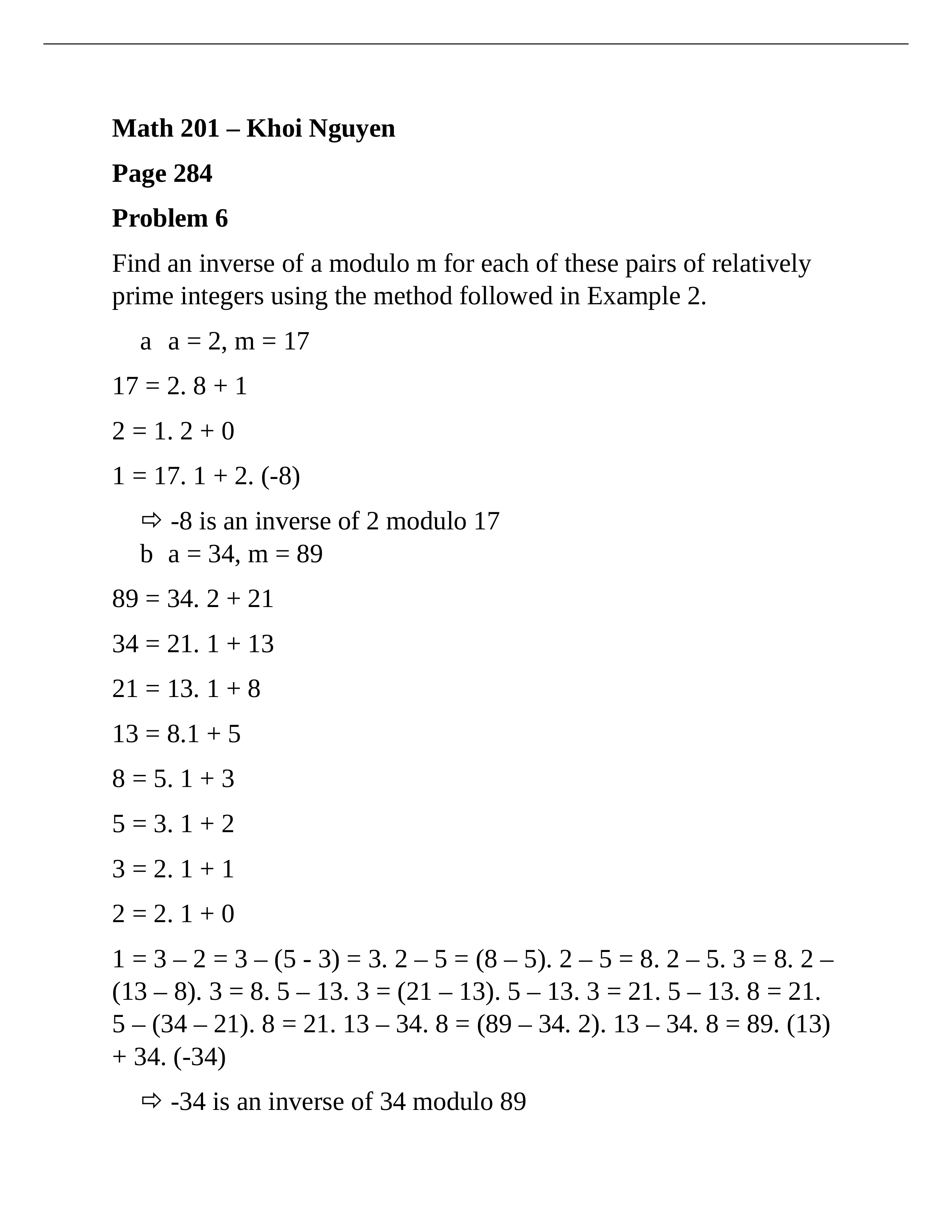 Math 201 - Homework 31 - Solving Congruences_drvqcxqnsfa_page1