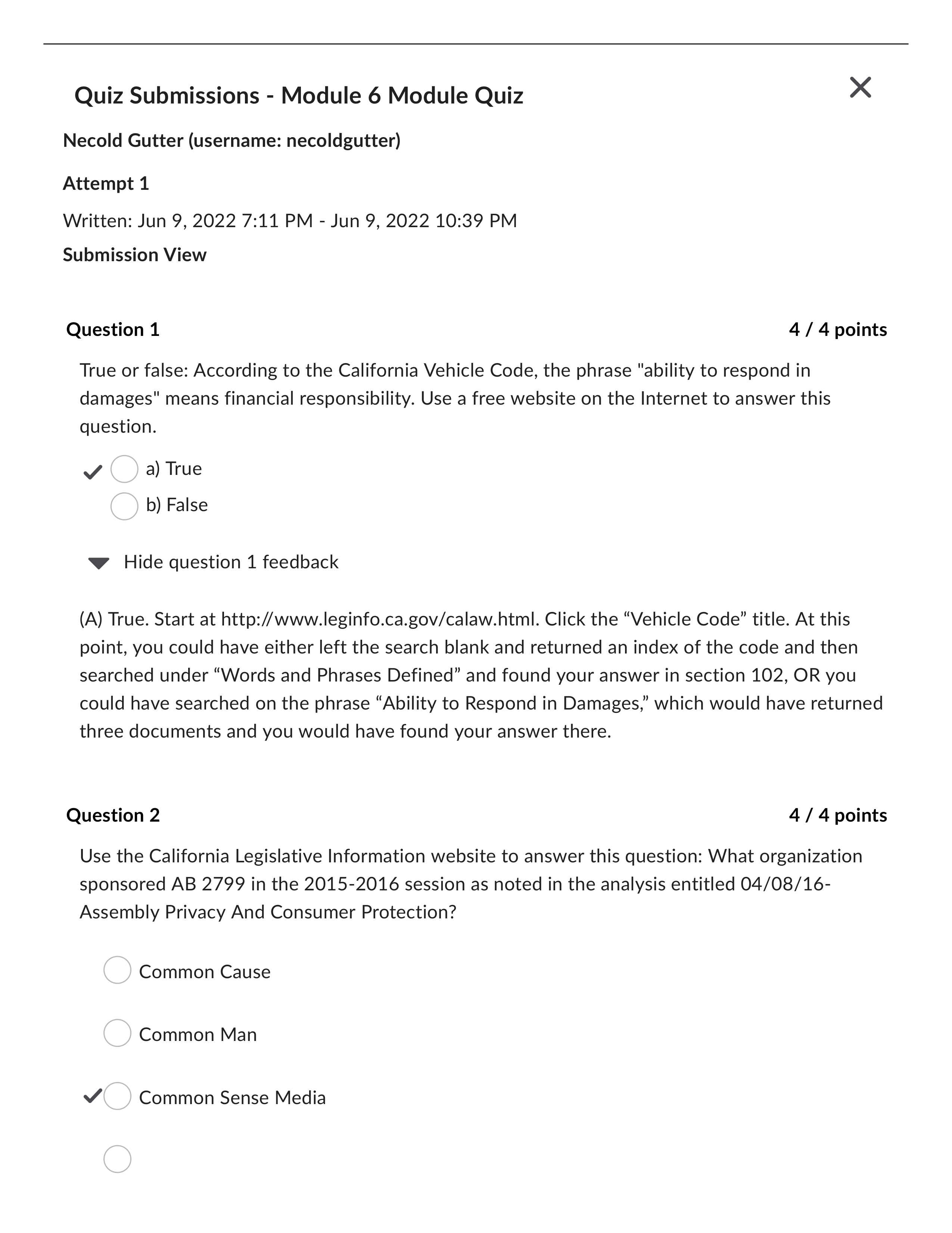 _ Quiz Submissions - Module 6 Module Quiz - CL730 Electronic Legal Research - Purdue University Glob_ds7o7os4lvg_page1