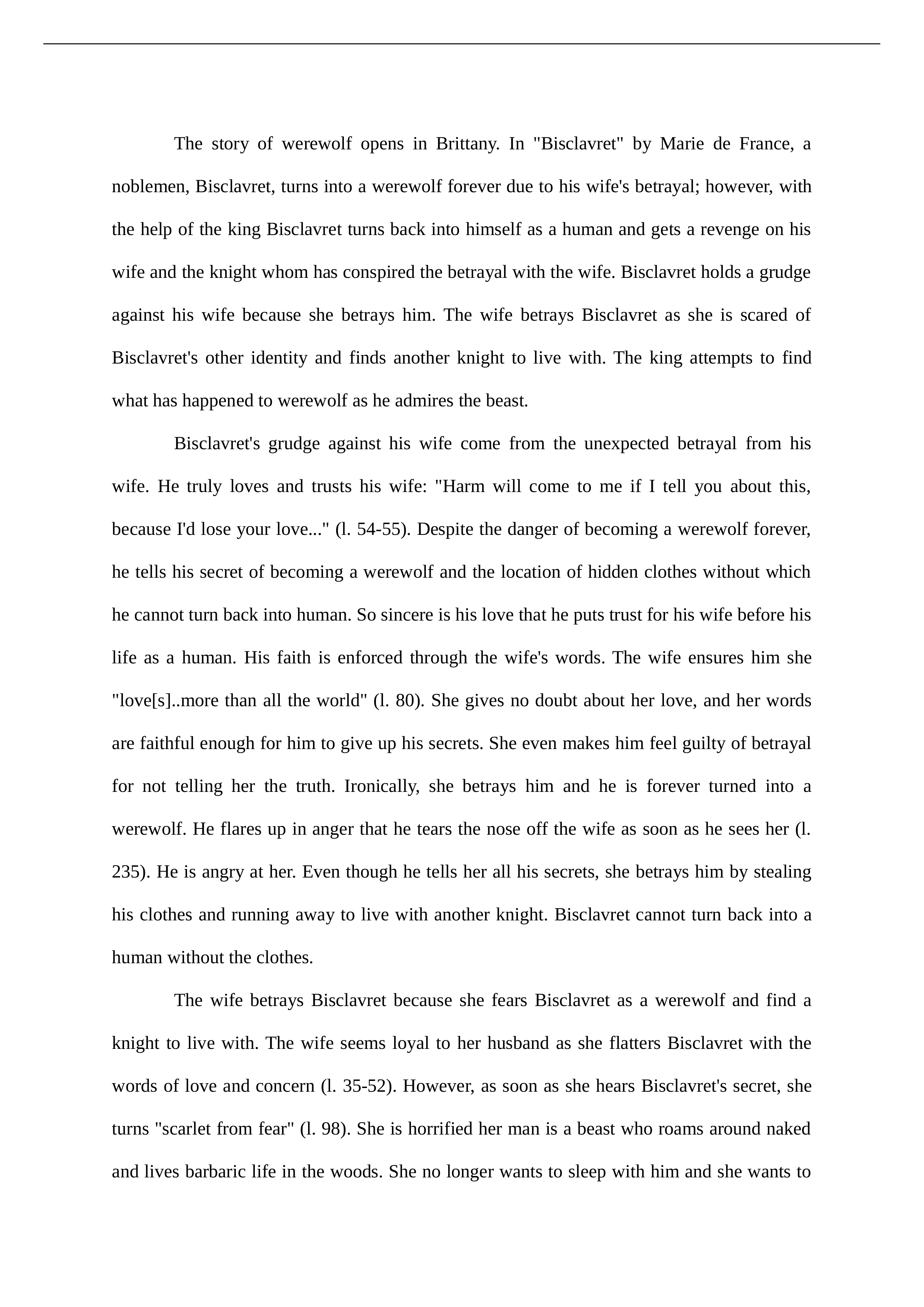 Bisclavret Essay.docx_dseokrdgwha_page1