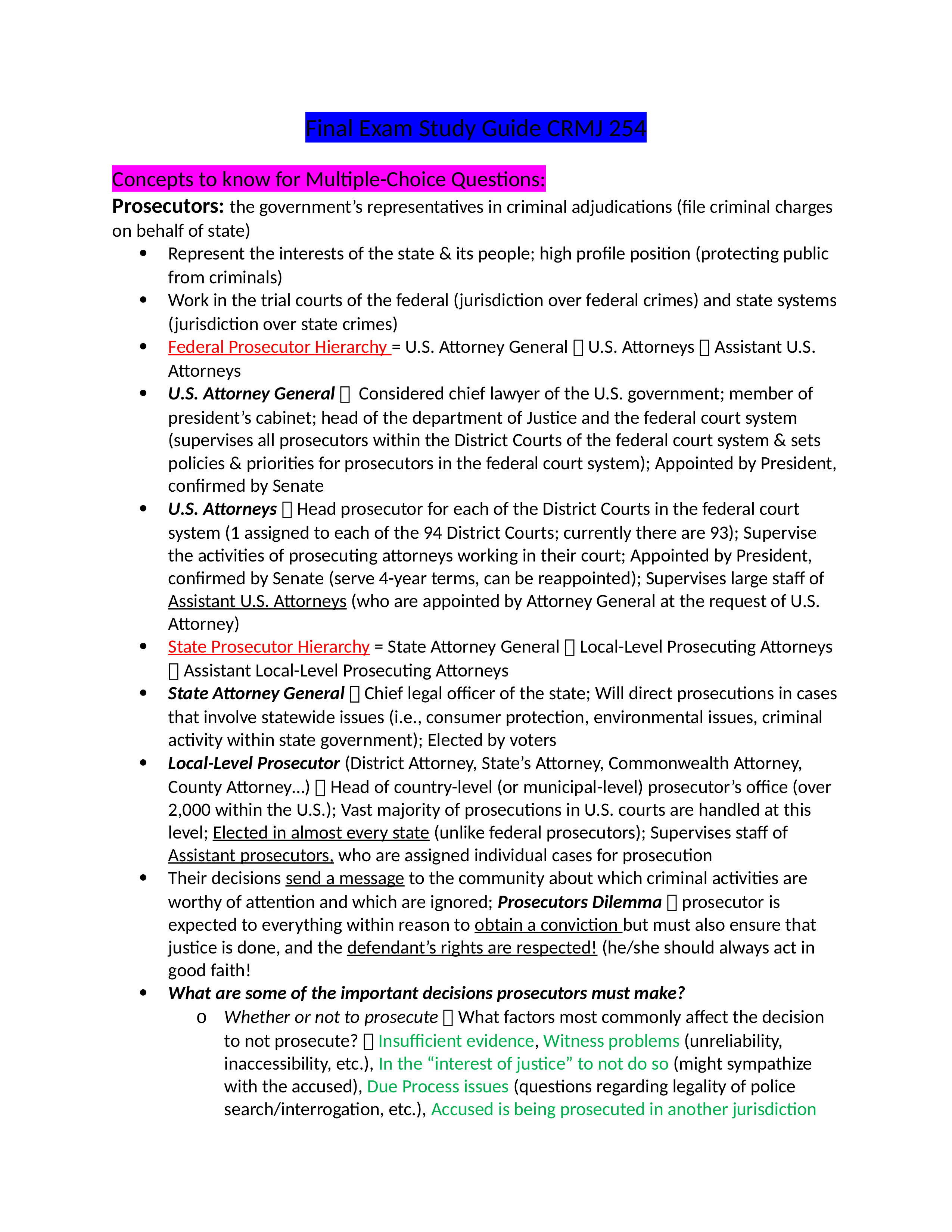 Final Exam Study Guide CRMJ 254.docx_dsnfh89hmxi_page1