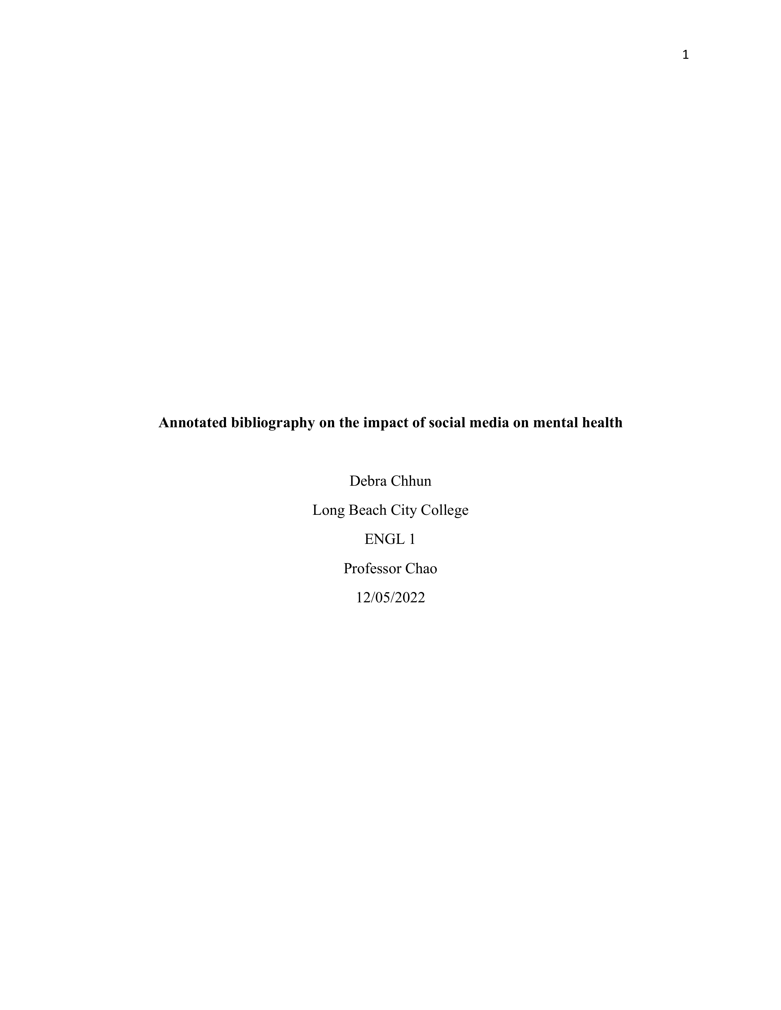 Annotated bibliography on impact of social media on mental health.edited (1).docx.pdf_dso68fvcc7i_page1