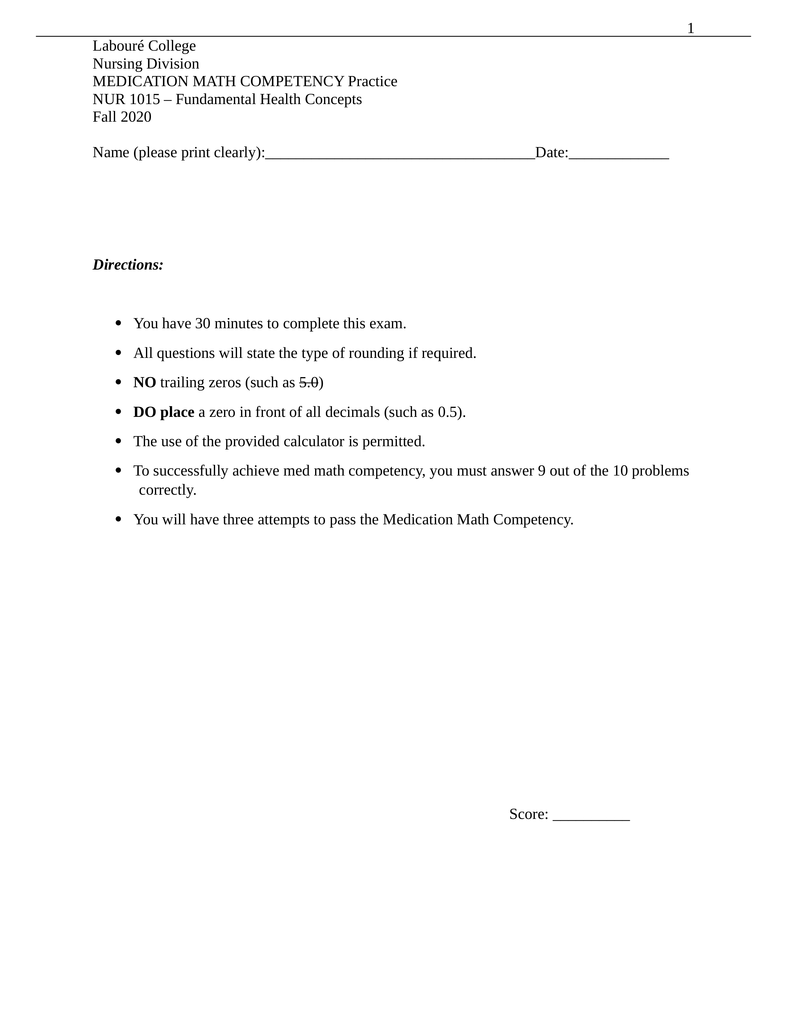 Medication Math Competency Practice questions fall (1).docx_dsq3zdwcy2t_page1