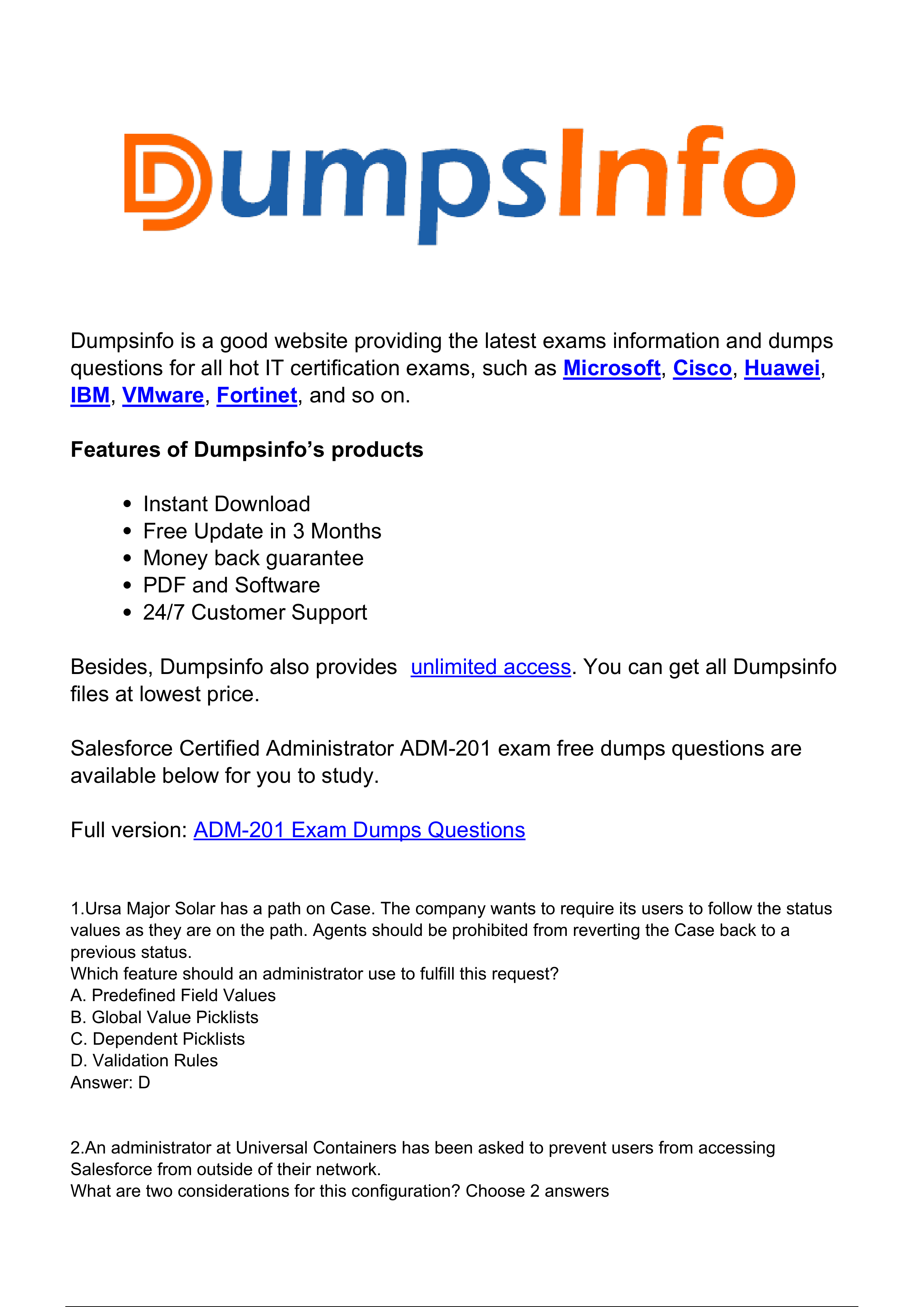 Salesforce ADM-201 Exam Updated Dumps.pdf_dszoxcx737k_page1