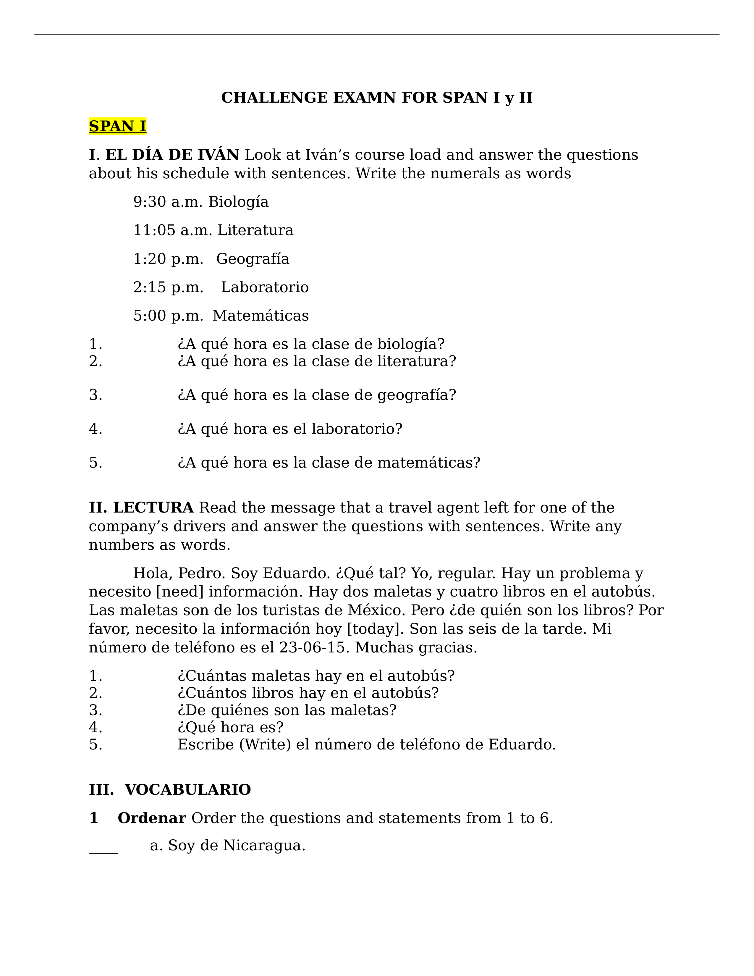 CHALLENGE EXAMN FOR SPAN I and II.docx_dtbacr126sc_page1