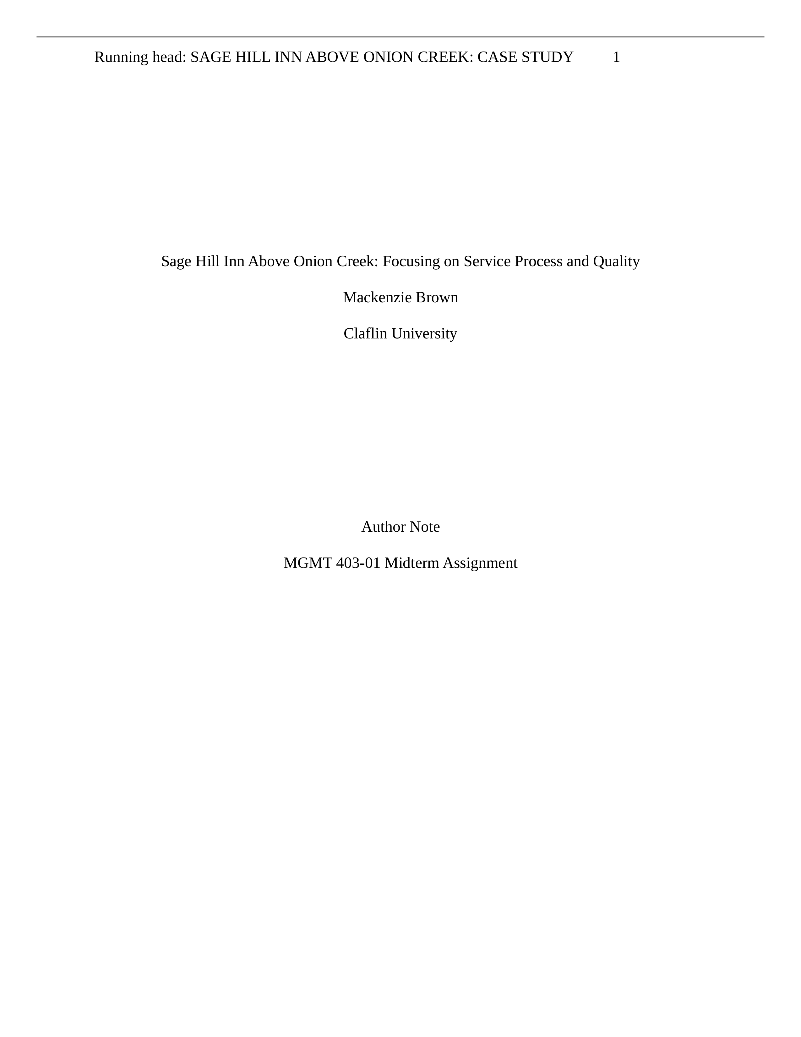 Sage Hill Inn Above Onion Creek - Case Study.docx_dtrwsf89wd8_page1