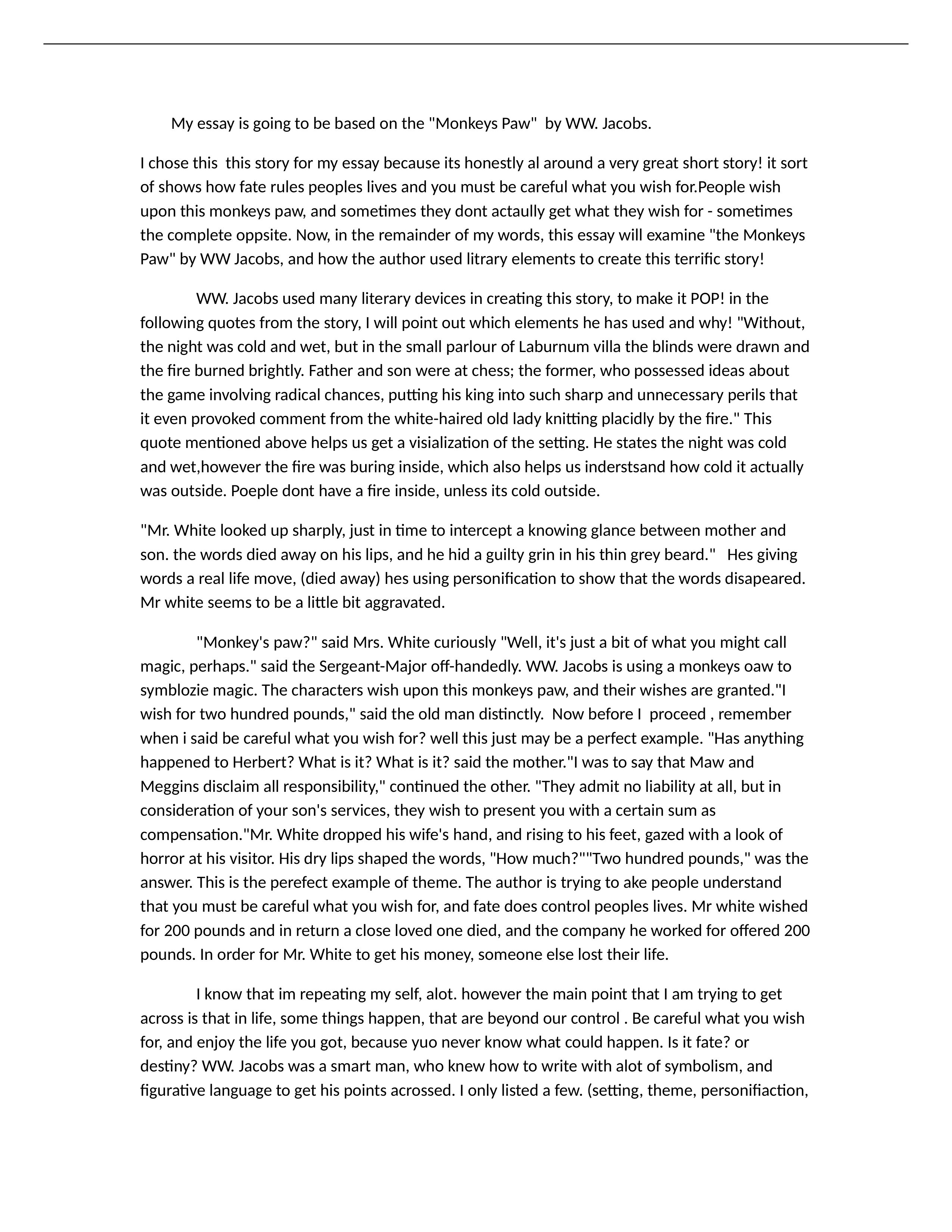 Monkeyss Paw essay.rtf_dtt9z9madlh_page1