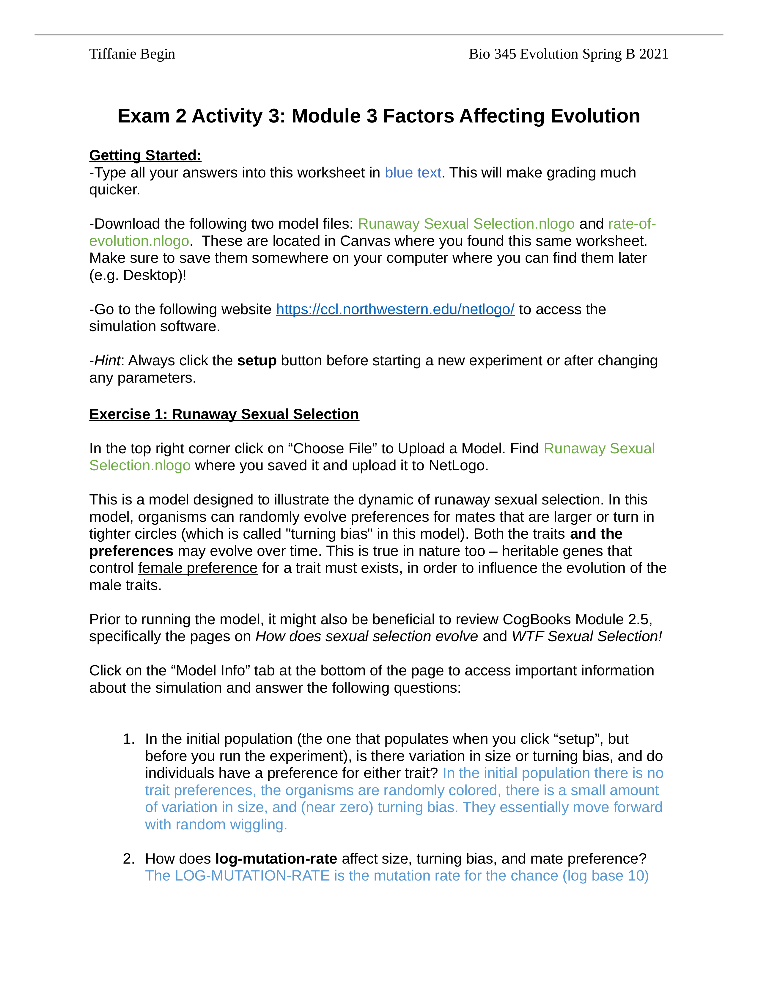 Bio 345 Mod 3 Activity 3 Spring B 2021 Factors Affecting Evolution.docx_dtuk2ubyh84_page1