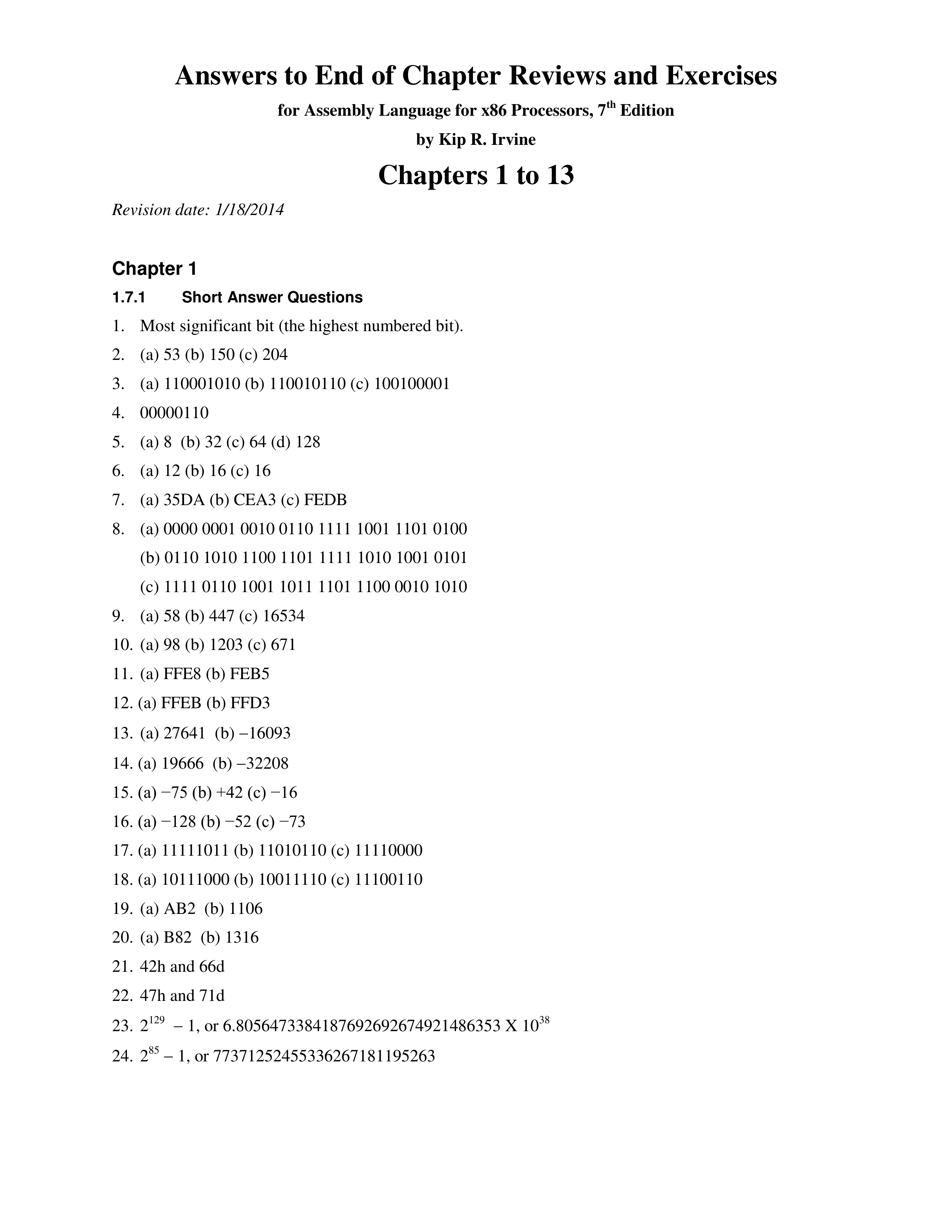 answer exercises_dtyaoqr800r_page1