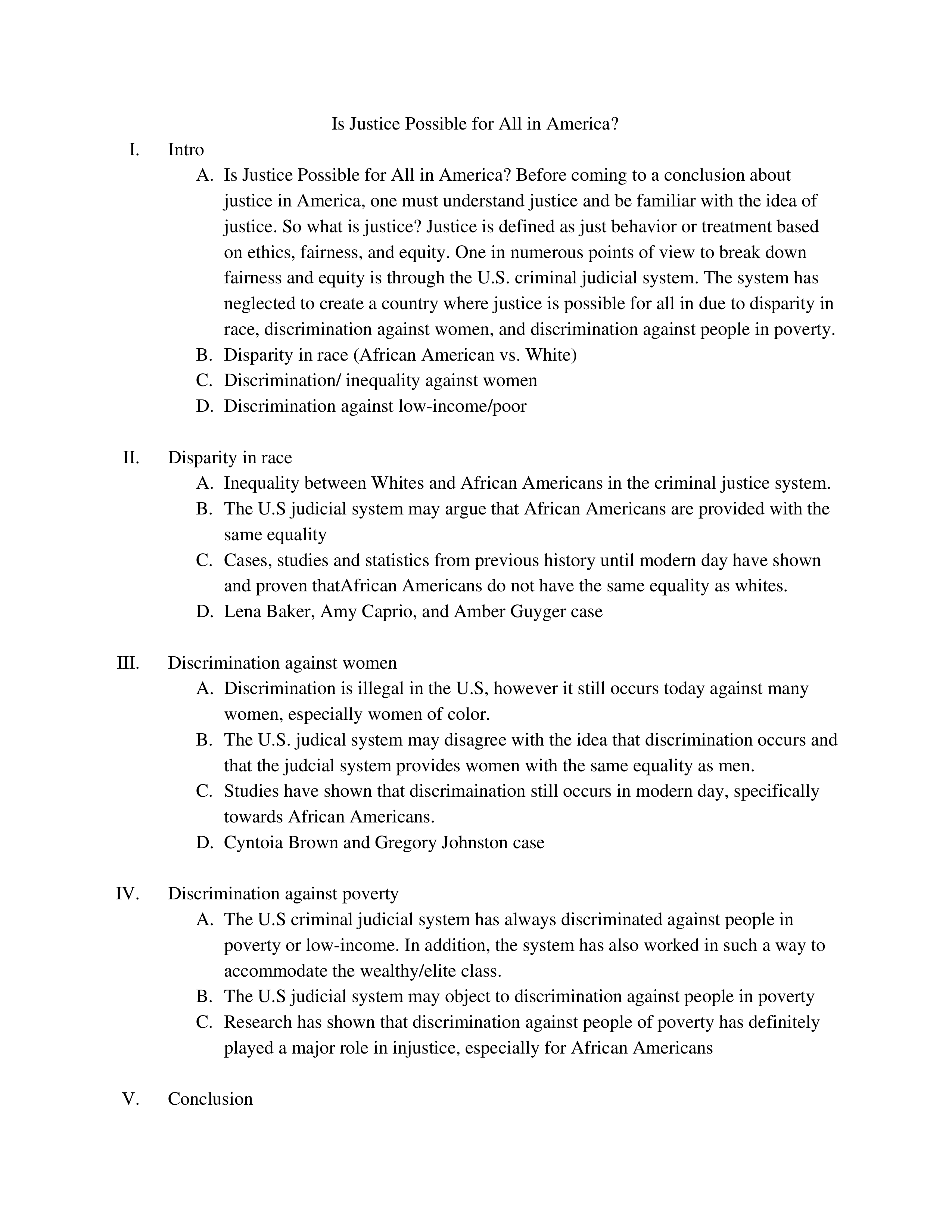 Is Justice Possible for All in America outline.pdf_dtym5gfukib_page1