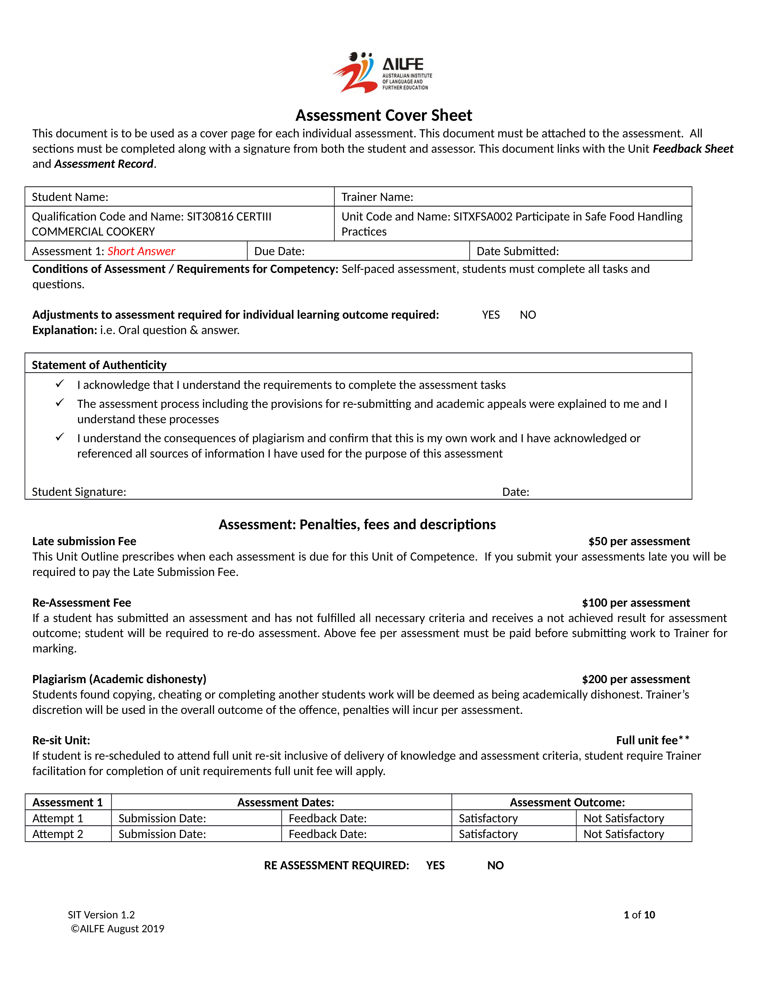 SITXFSA002 Assessment 1 SHORT ANSWERS assessment (1).docx_du53f7rcnnt_page1