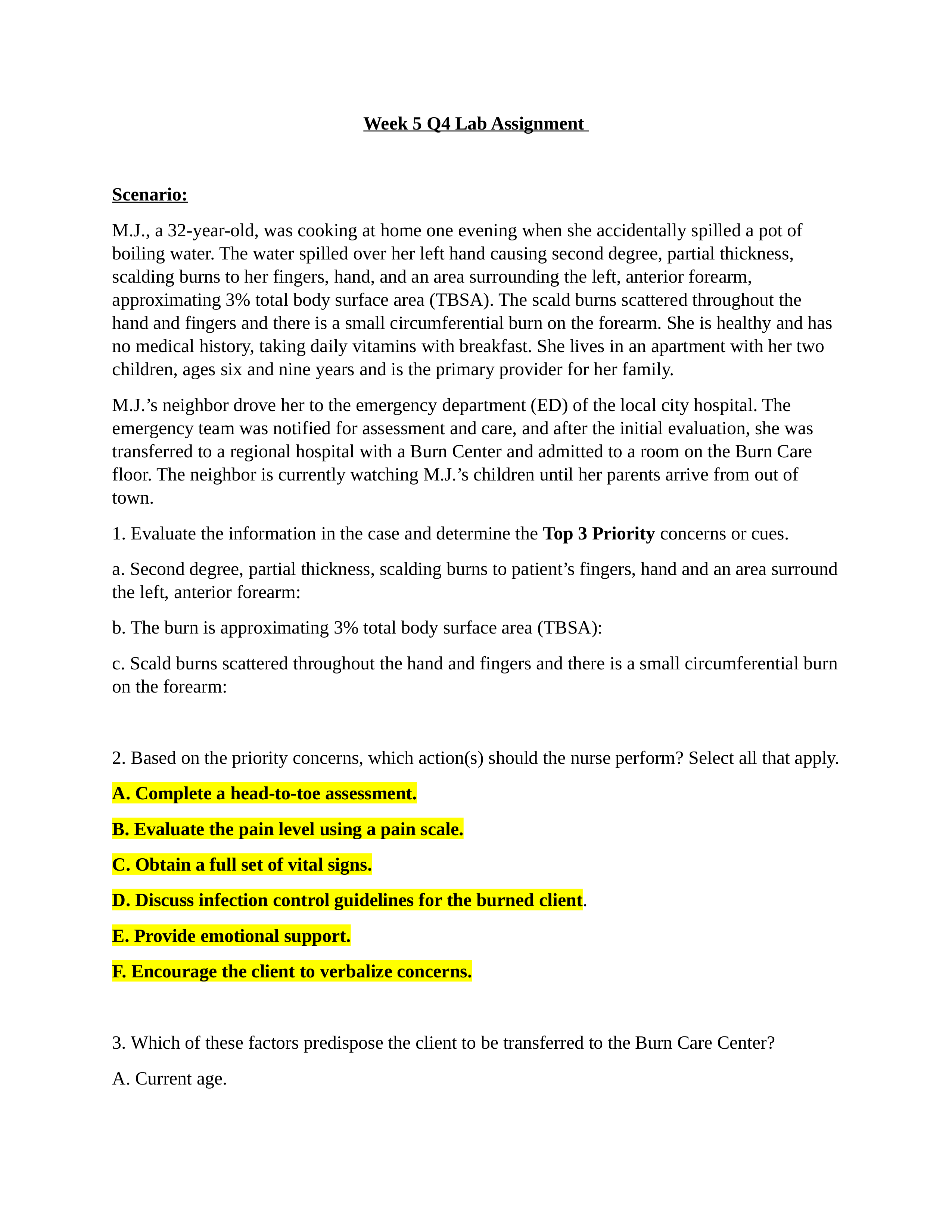 Week 5 Q4 Fall Lab Assignment 10-18-21 (Tissue Integrity-Burns) M.J.docx_duees4p67ll_page1