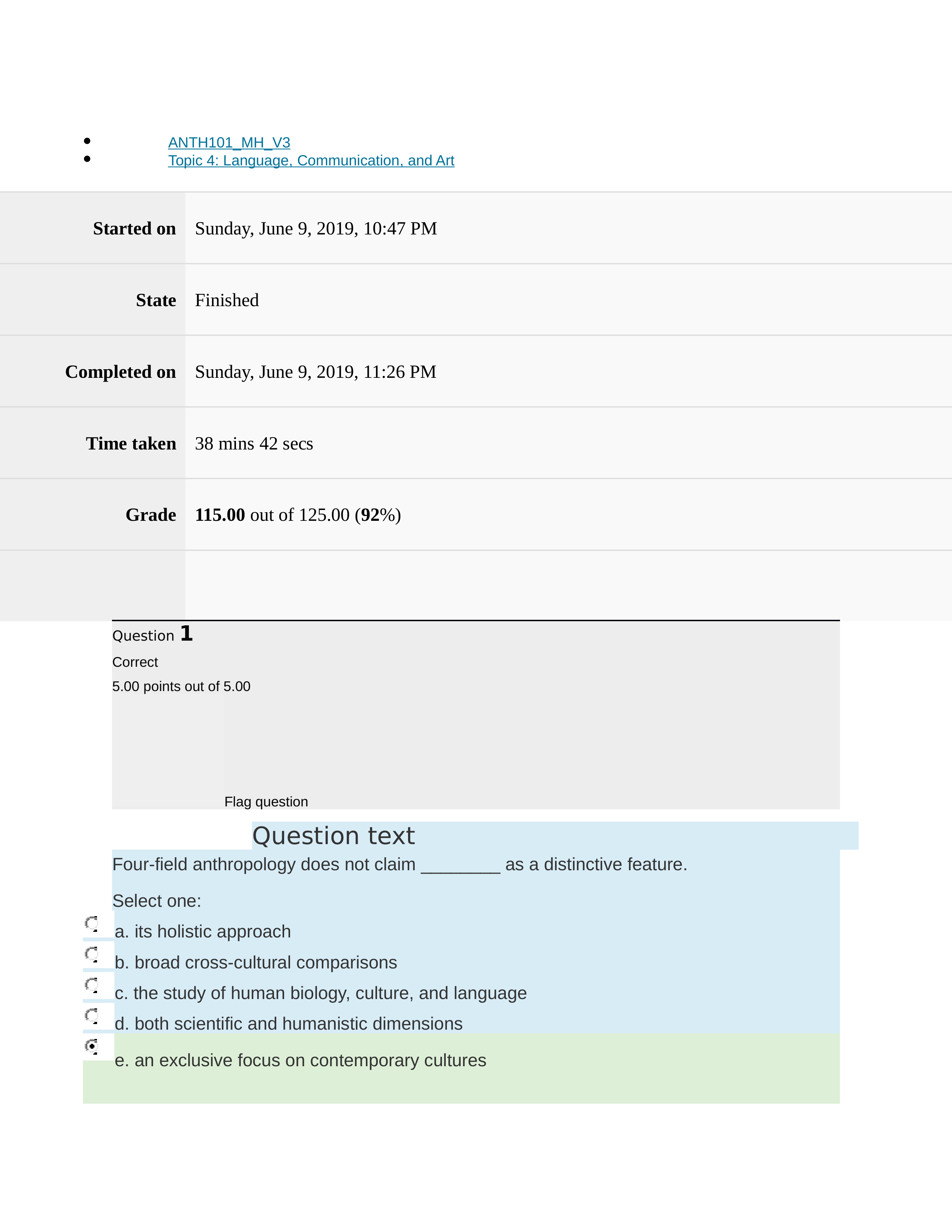 ANTH101 Graded Exam 1 First Take.docx_durvdtdc2ug_page1