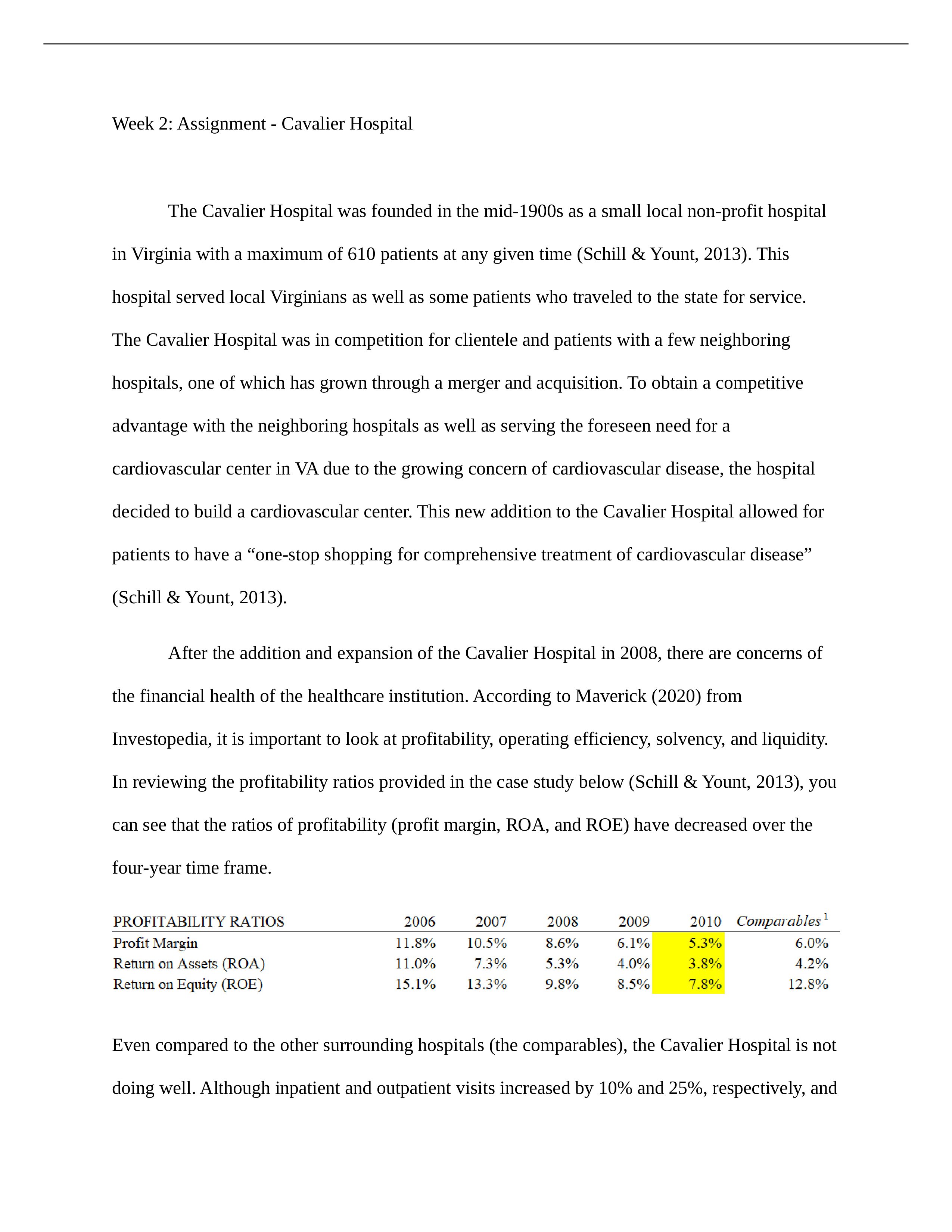 Week 2 Assignment - Cavalier Hospital_2.docx_duxbkf02ceq_page1