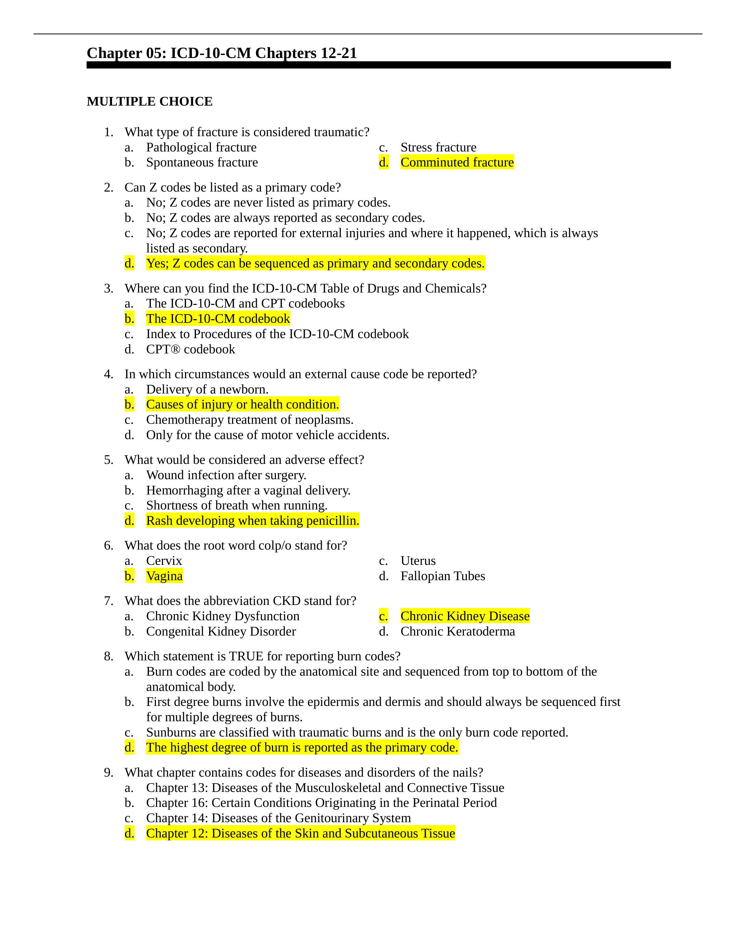 Chapter 05 - ICD-10-CM Chapters 12-21 - Student Copy Complete.doc_dv2aul6y1ma_page1