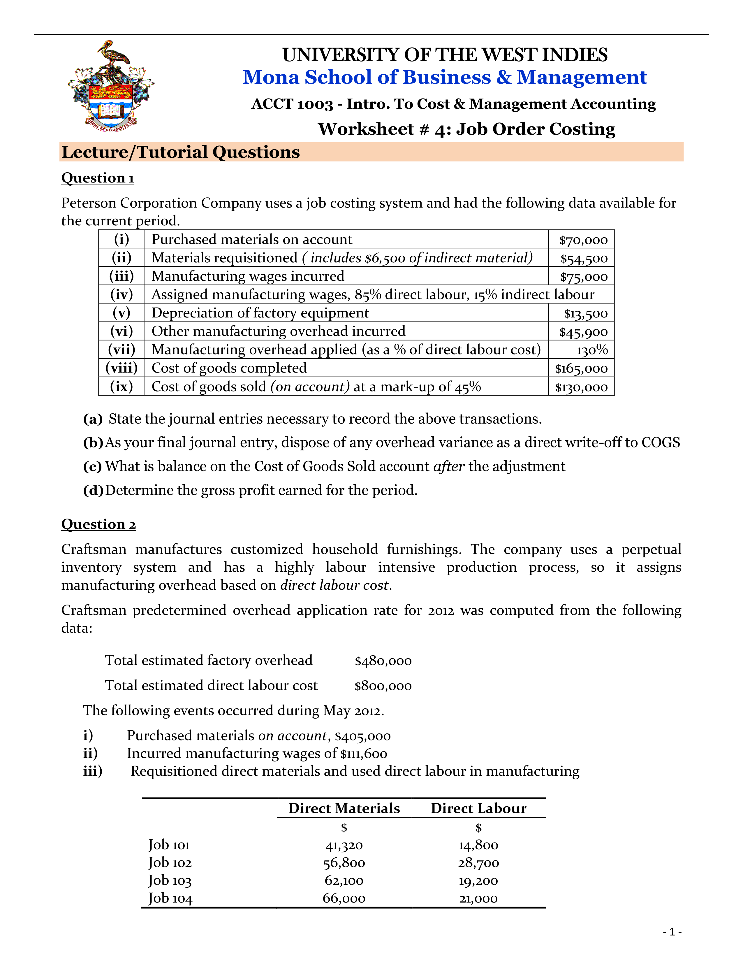 Work Sheet _4 _ Job Costing_dv7eqwyd6q8_page1