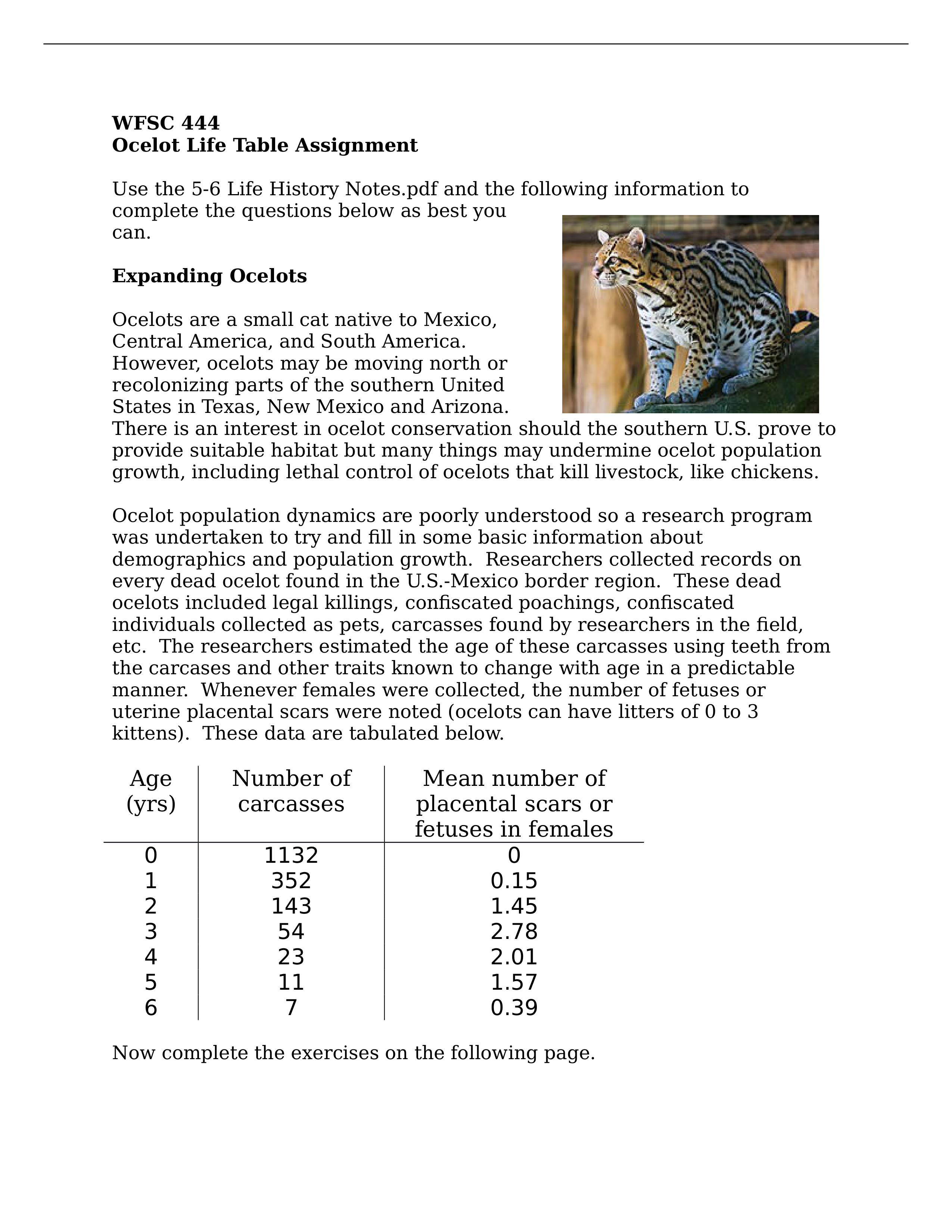 Griffen_5-7 Ocelot Life Table Assignment.docx_dv9s3q9kgs5_page1