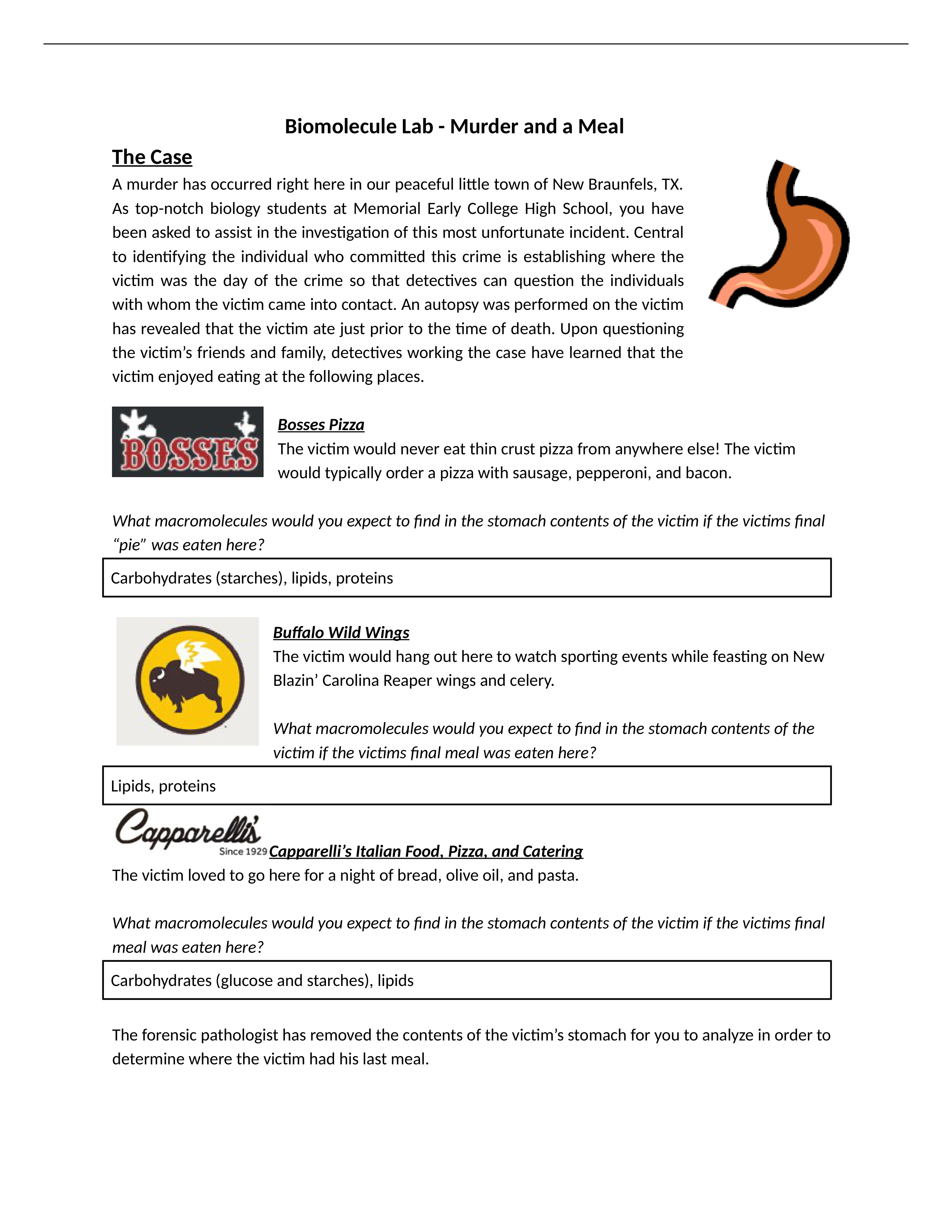 Biomolecule Lab - Murder and a Meal.docx_dvkpjlabgw6_page1