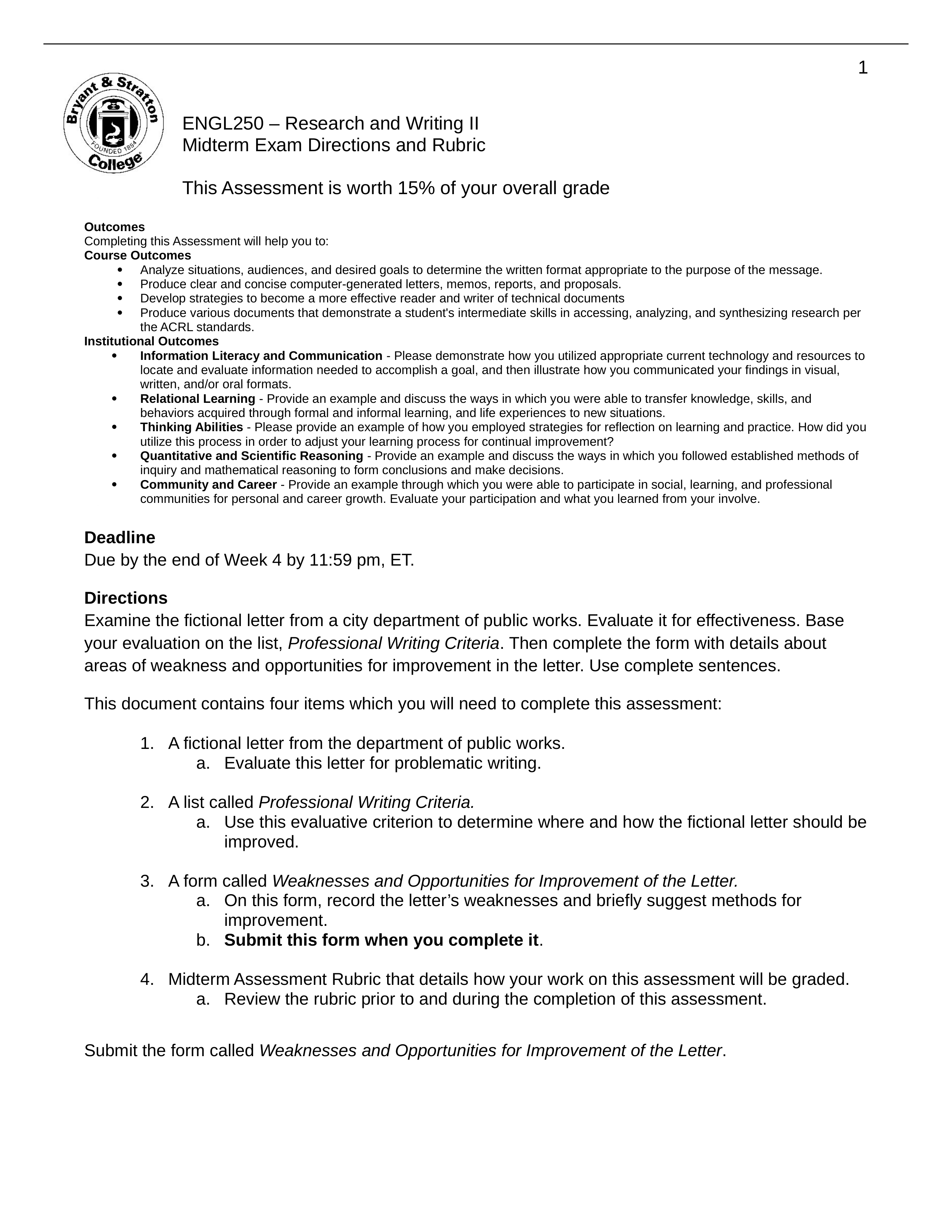 ENGL250 Midterm Directions and Rubric(1).docx_dw059zdj4v9_page1