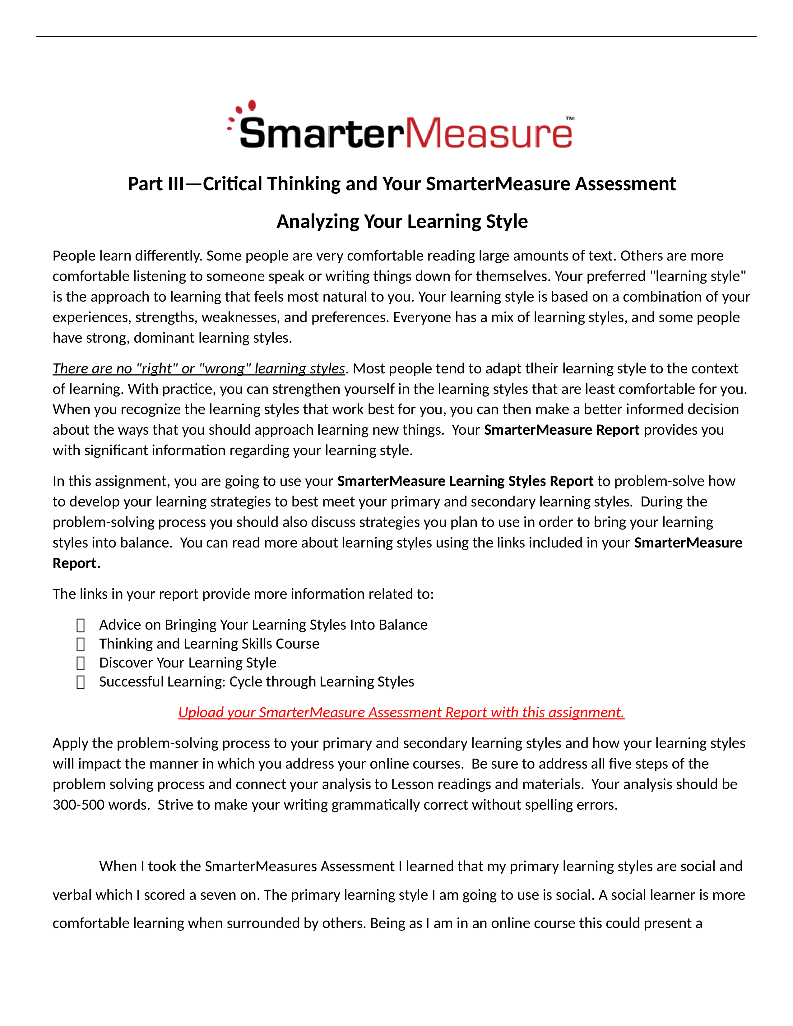 Learning Unit 4 - Part III-Analyzing Your Learning Style (1).docx_dw5v7awgzi9_page1