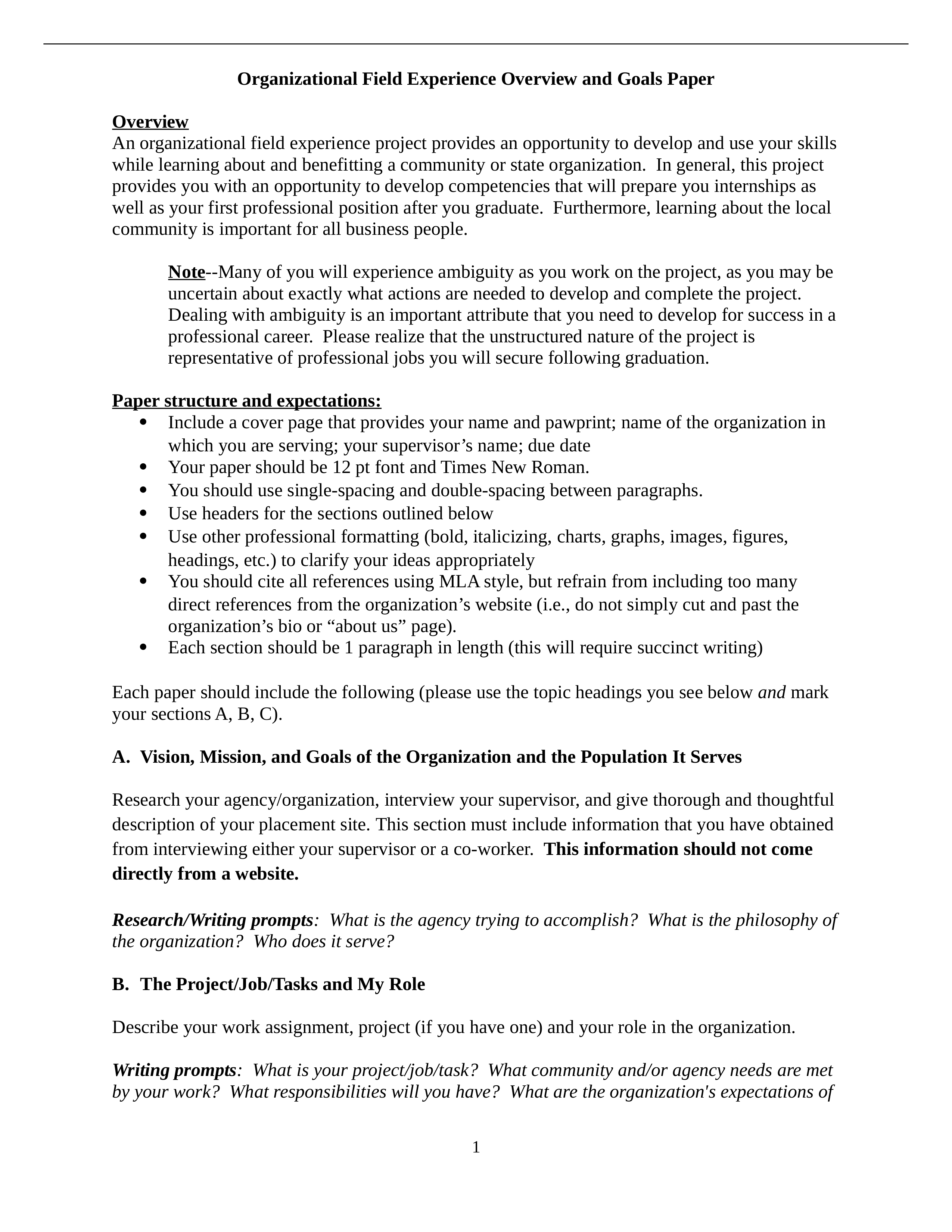 Organizational Field Experience Overview and Goals Paper_BA2500.docx_dw71g8q4ib7_page1