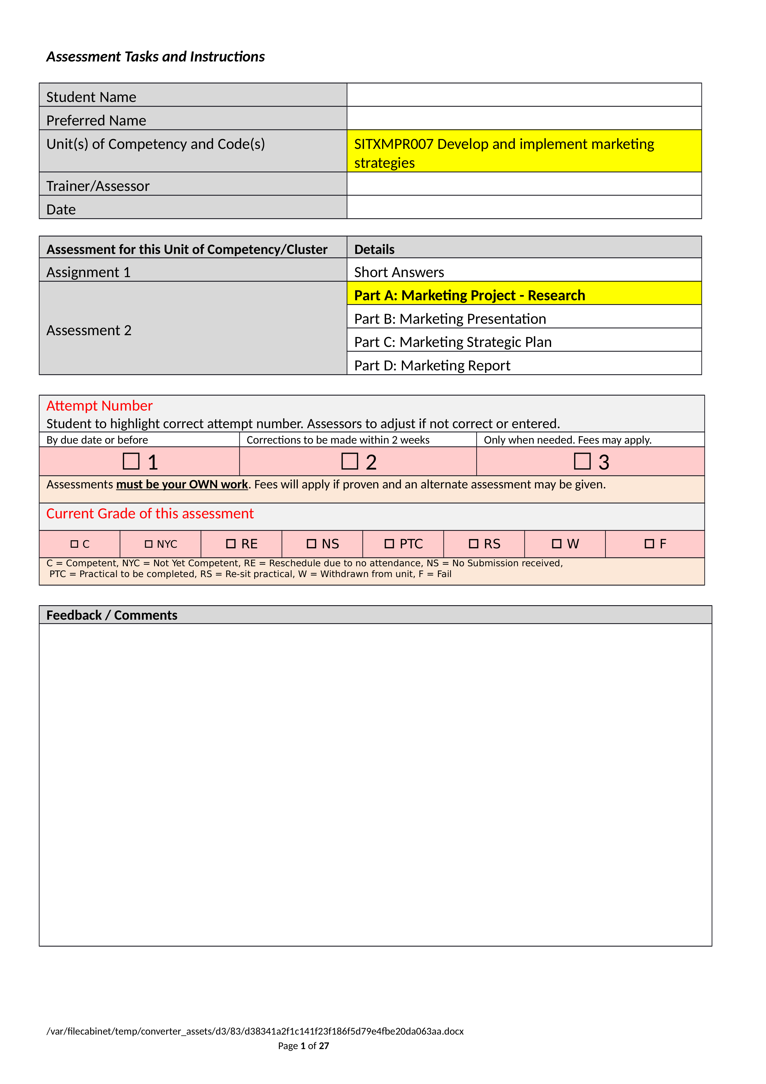 Annie_Assessment 2_Part A Research Marketing SITXMPR007 v2.1.docx_dw7xavcbaqf_page1